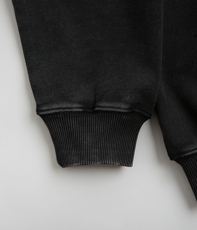 Butter Goods Stylish Washed Black Basic Hoodie - A Must-Have!