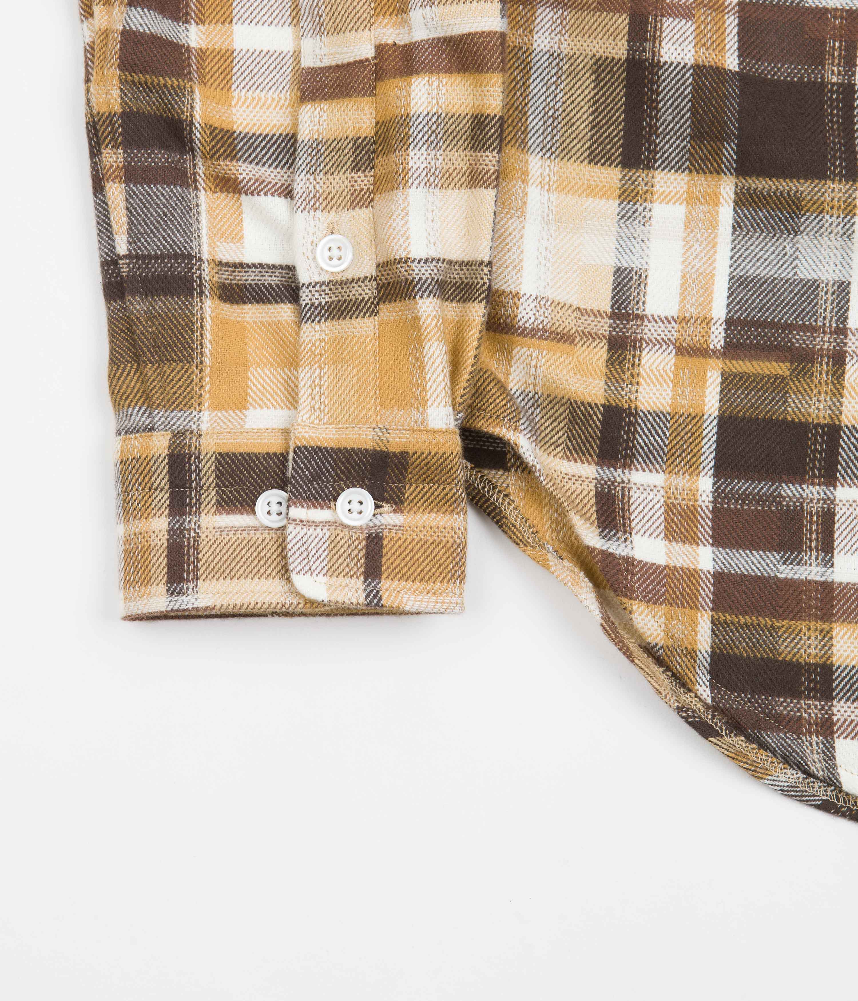 Dancer Danssoni Brown Mix One - Pocket Shirt: A Vintage - Inspired Skate Essential