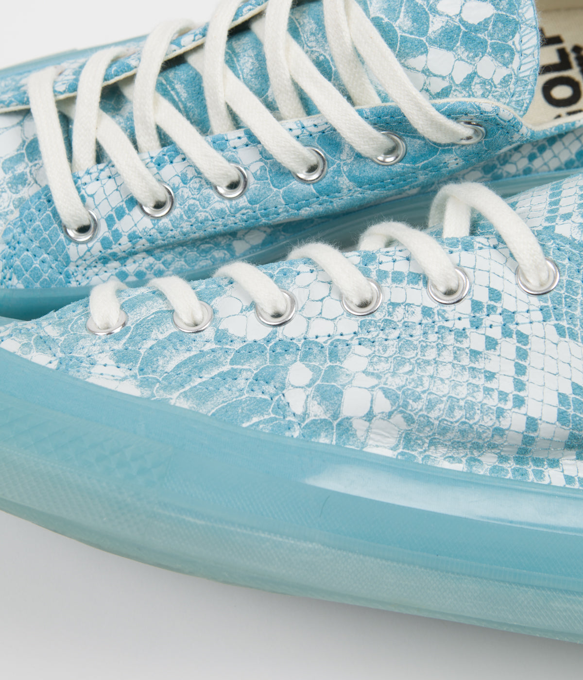 Converse x Golf Wang Chuck 70 Ox Shoes - Vintage White/Blue Topaz: A Fashion Marvel