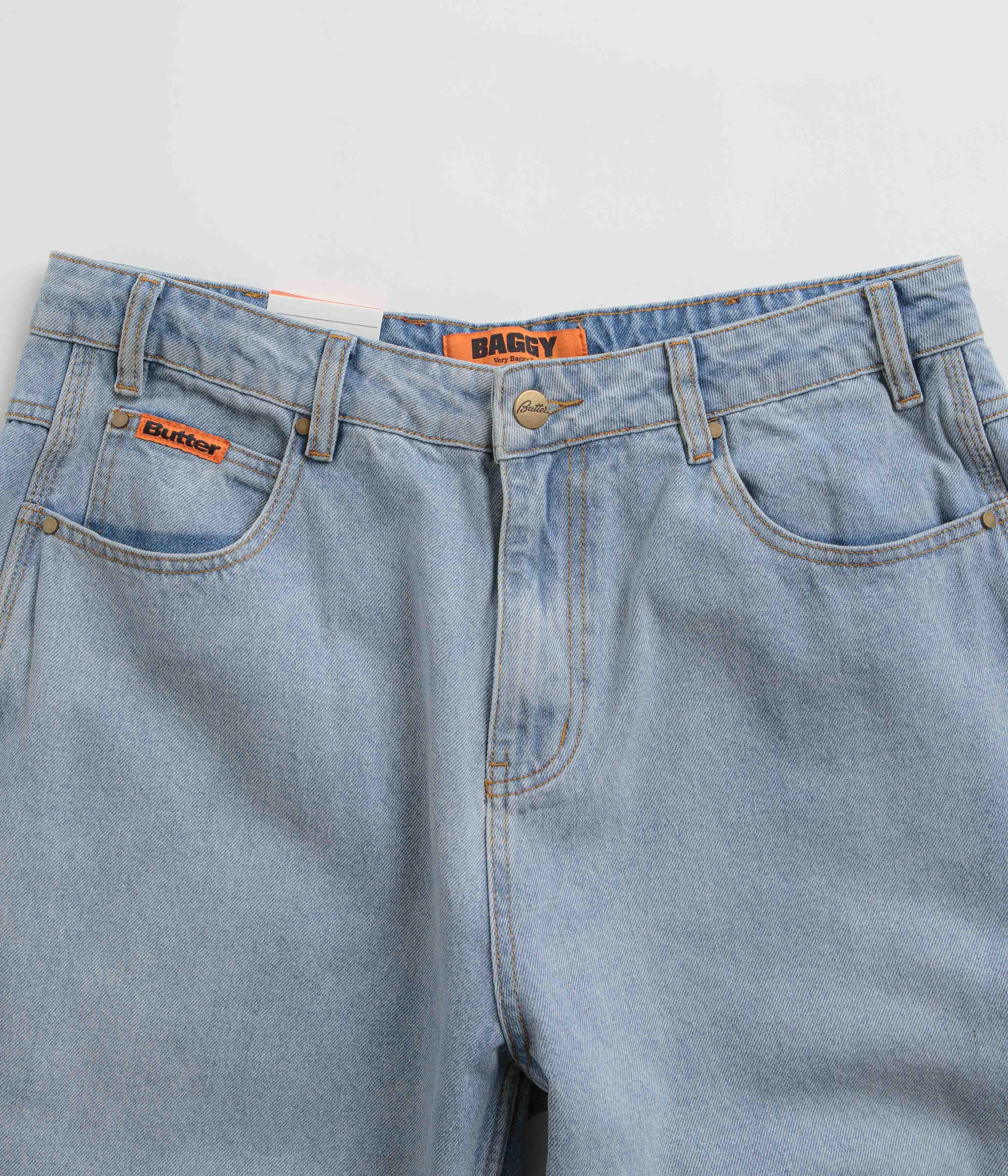 Butter Goods Light Blue Baggy Jeans - A Skater's Dream!
