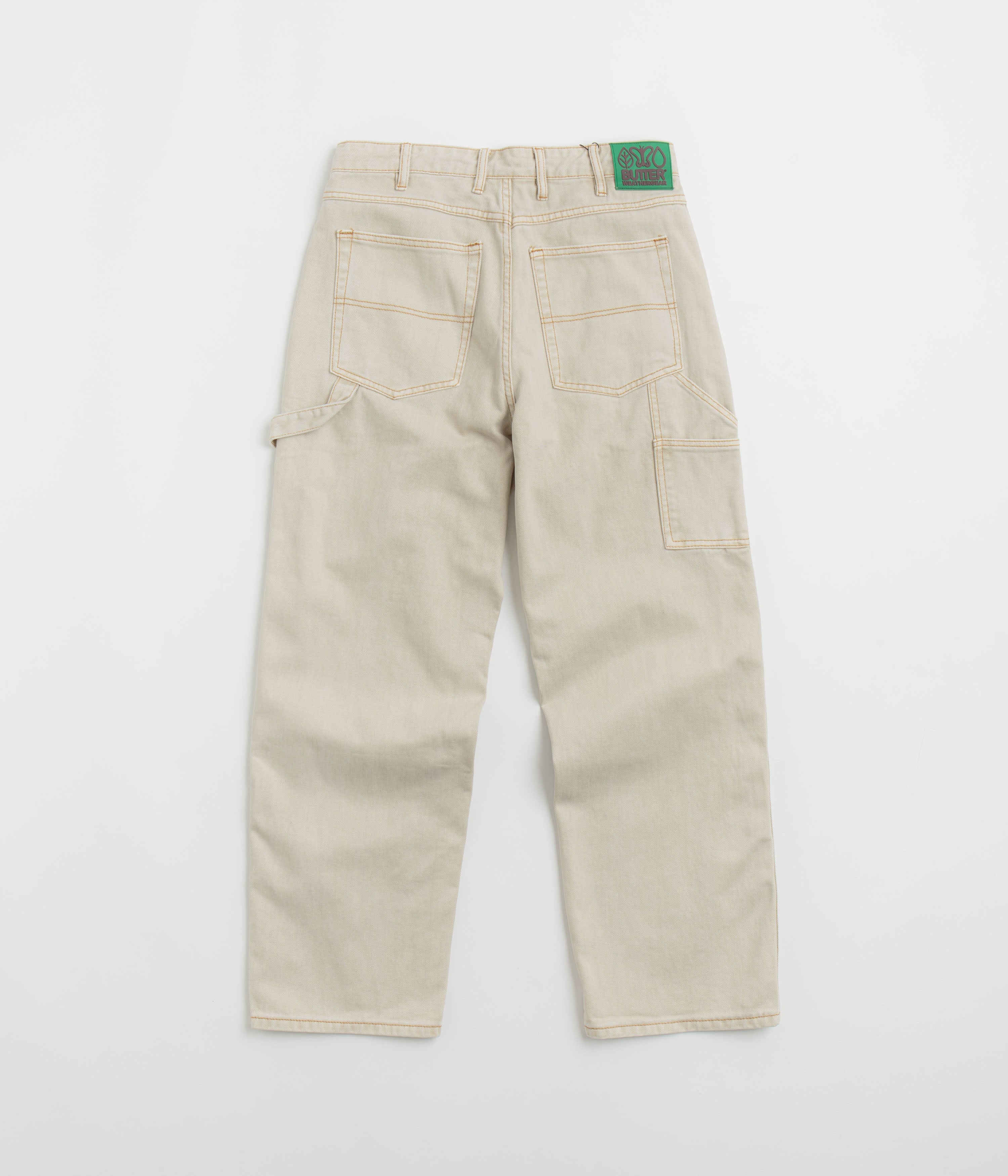 Butter Goods Weathergear Heavyweight Jeans - Stunning Washed Khaki