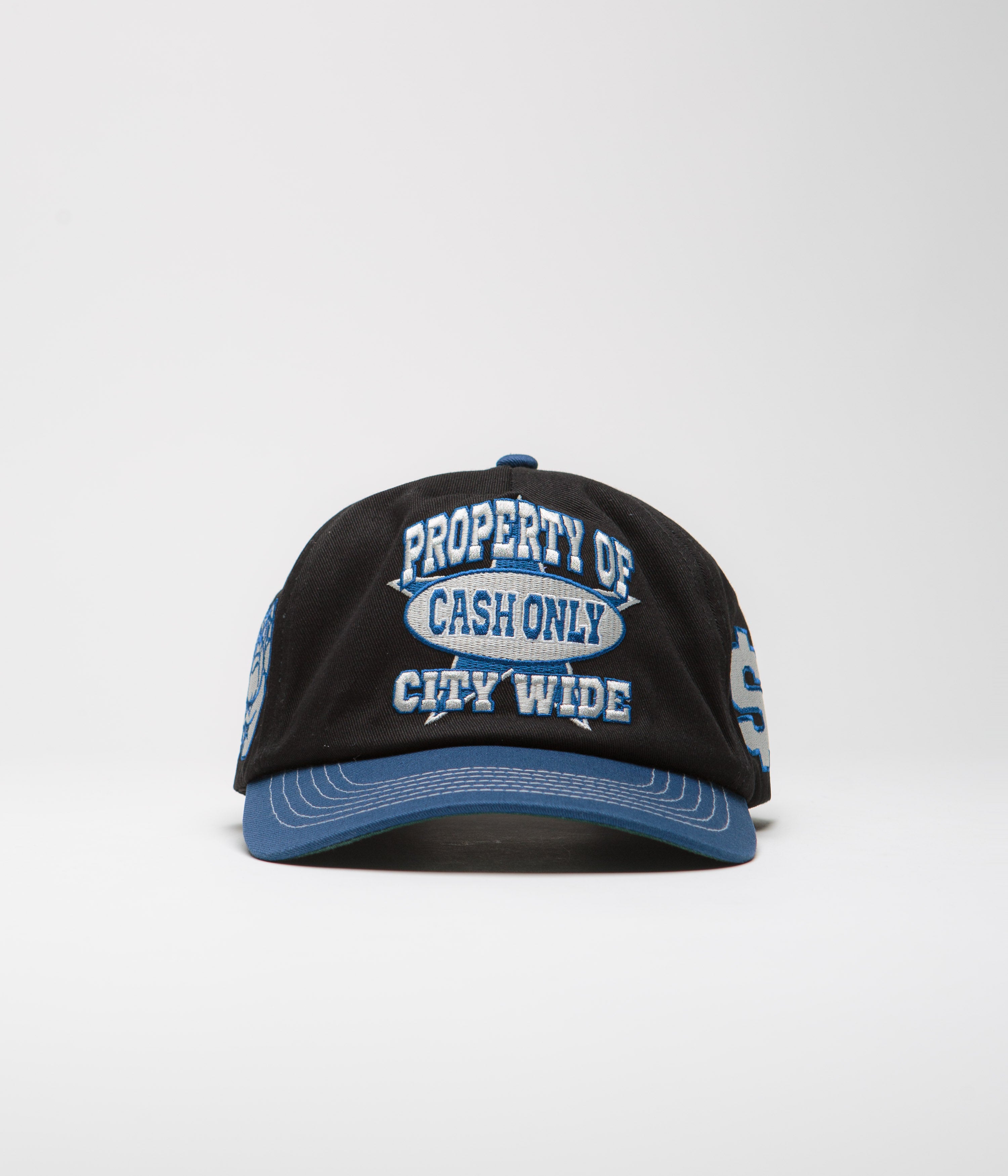 Cash Only City Wide Cap - Stunning Black / Royal