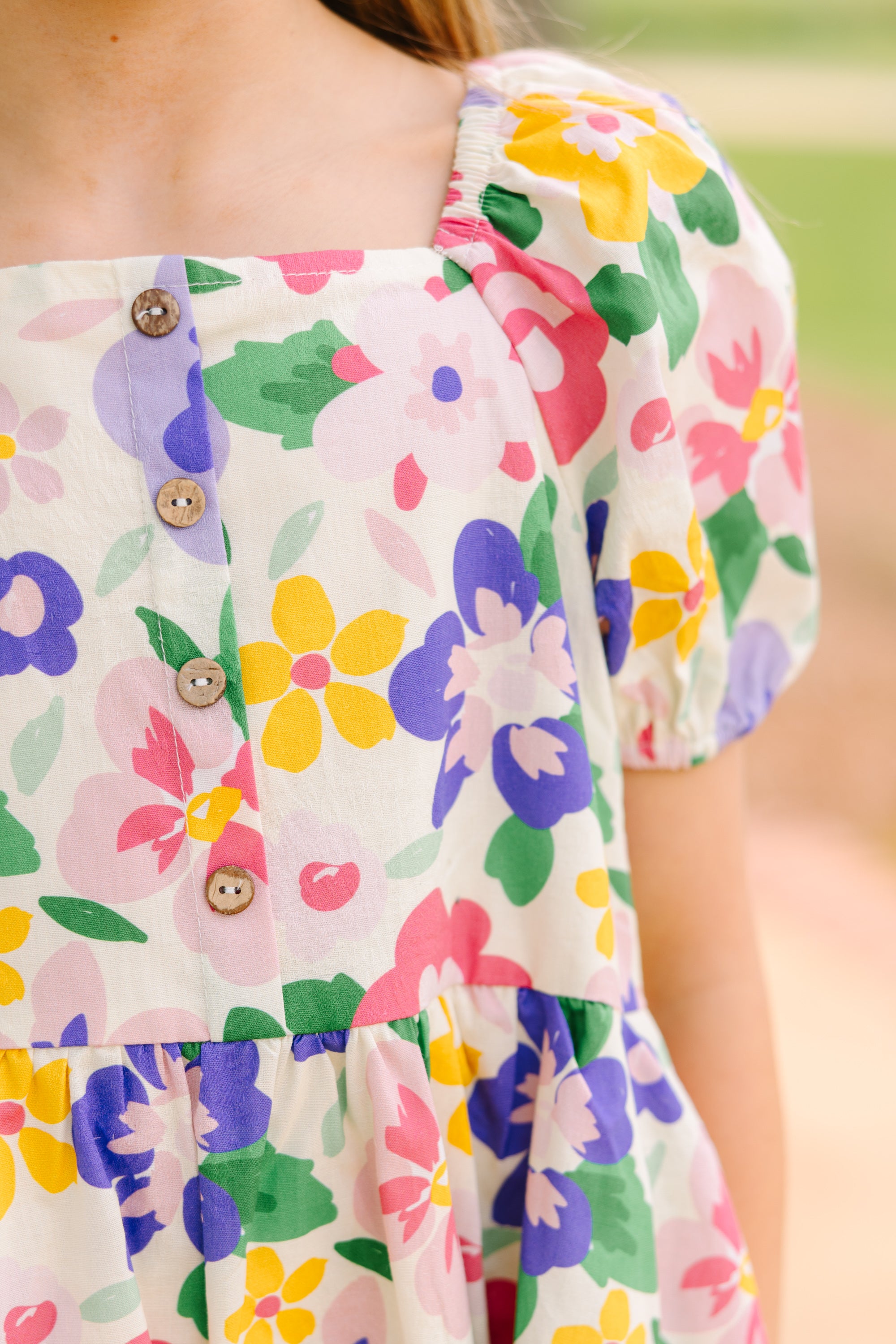 Get Her Grooving! Pink Floral Girls' Dress