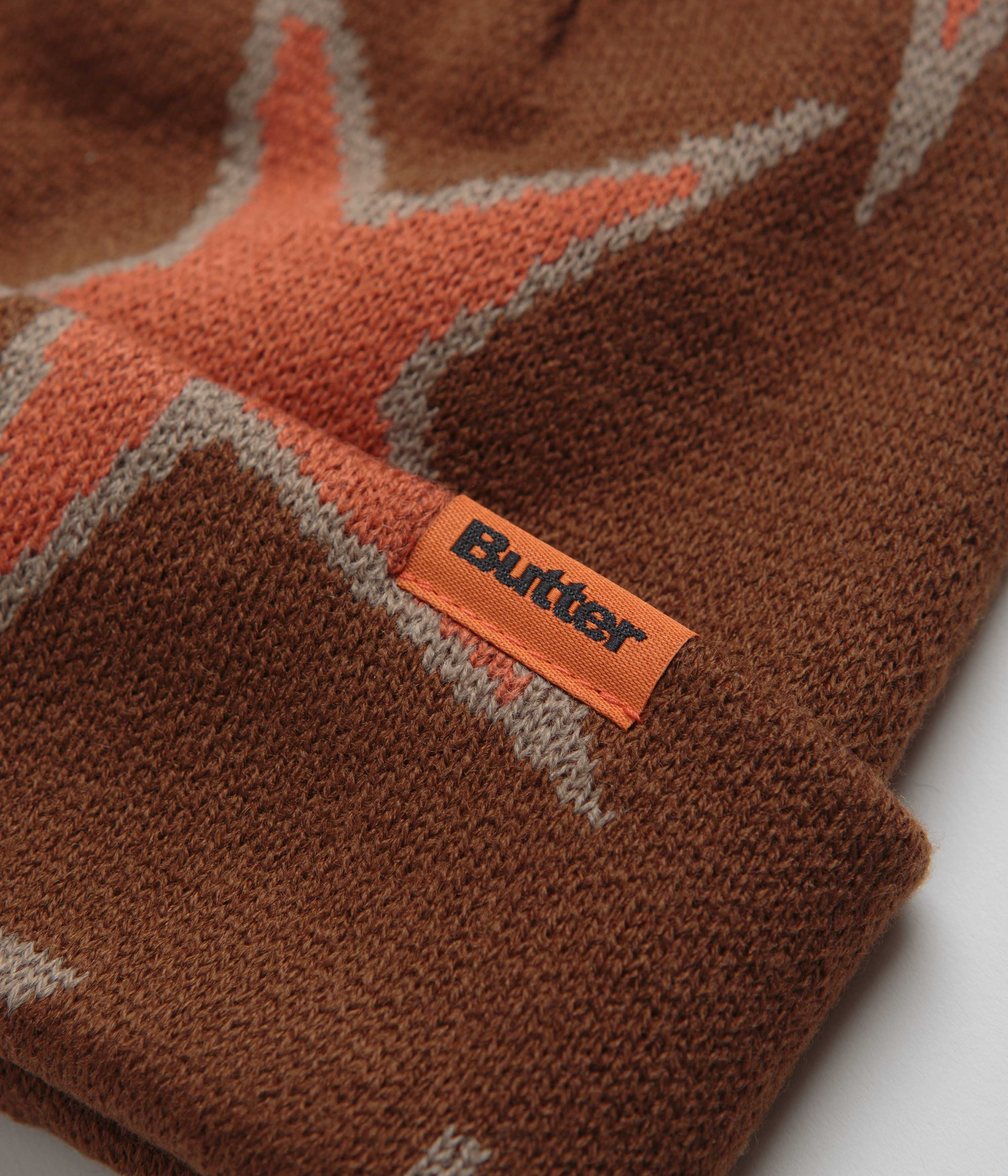 Butter Goods Stunning Stars Cuff Beanie in Oak - Grab Yours Now!