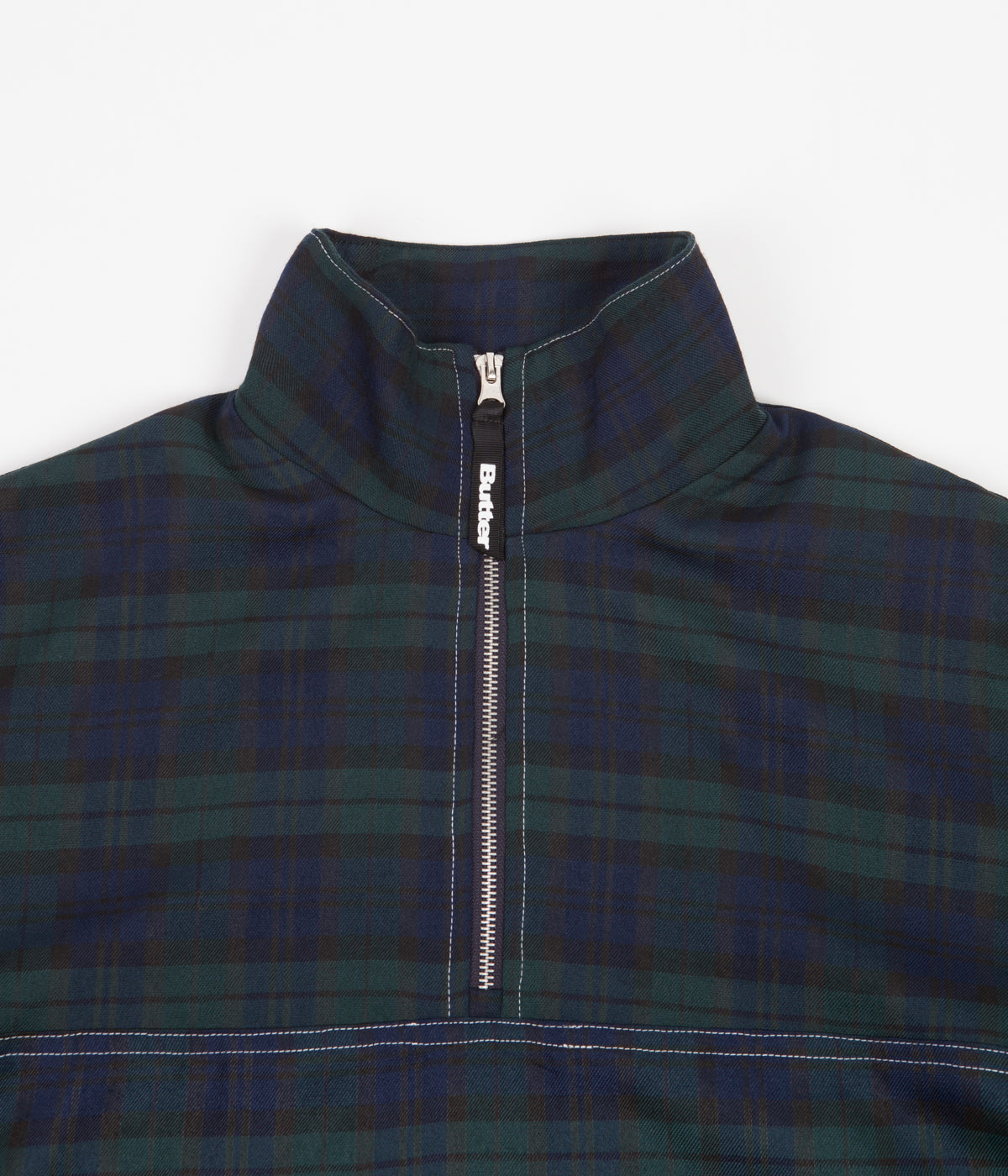 Butter Goods Navy/Forest Spring Pullover Jacket - A Retro Streetwear Essential