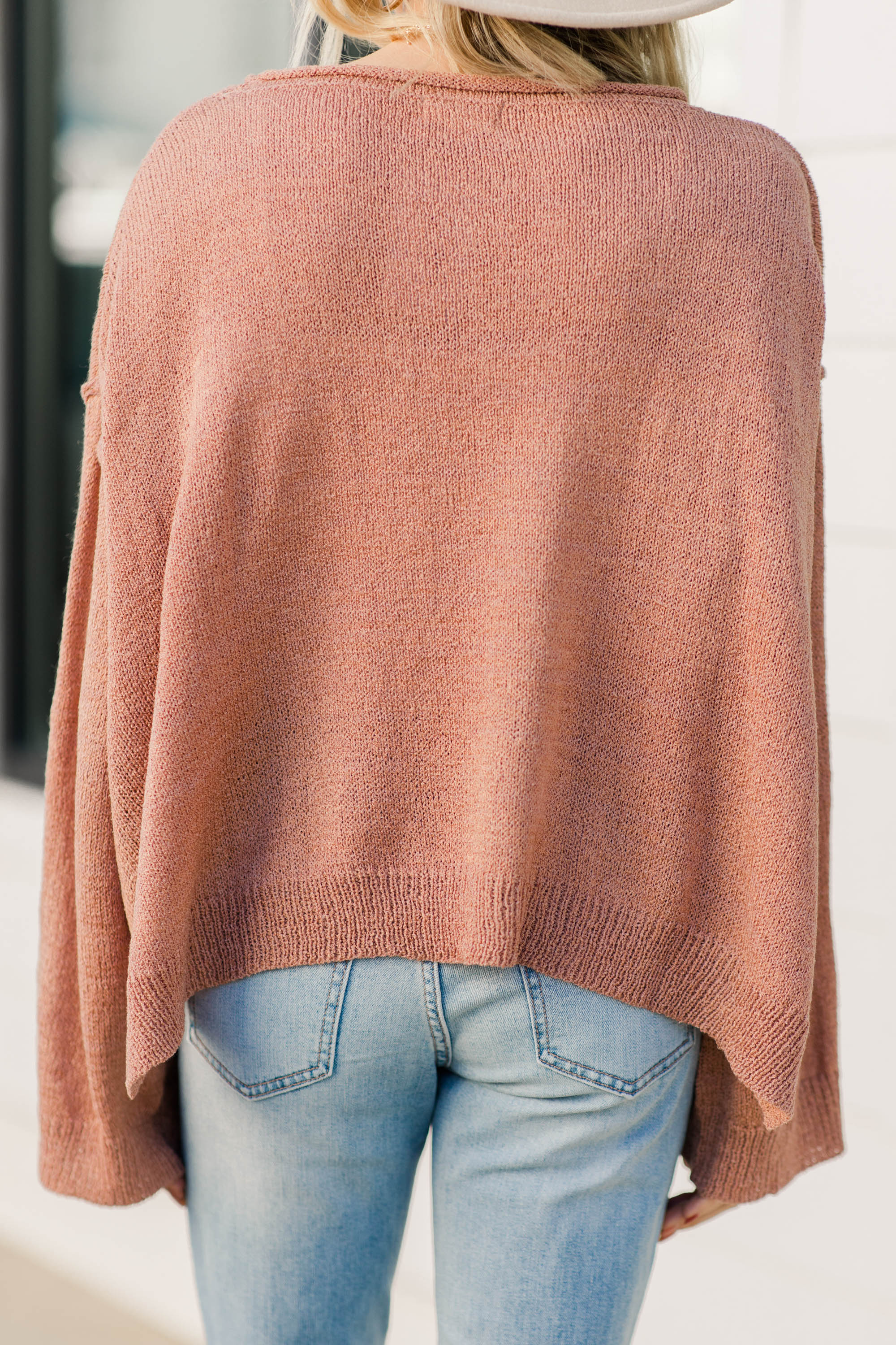 Irresistible Caramel Brown Bell Sleeve Sweater - Face the Fashion Truth!