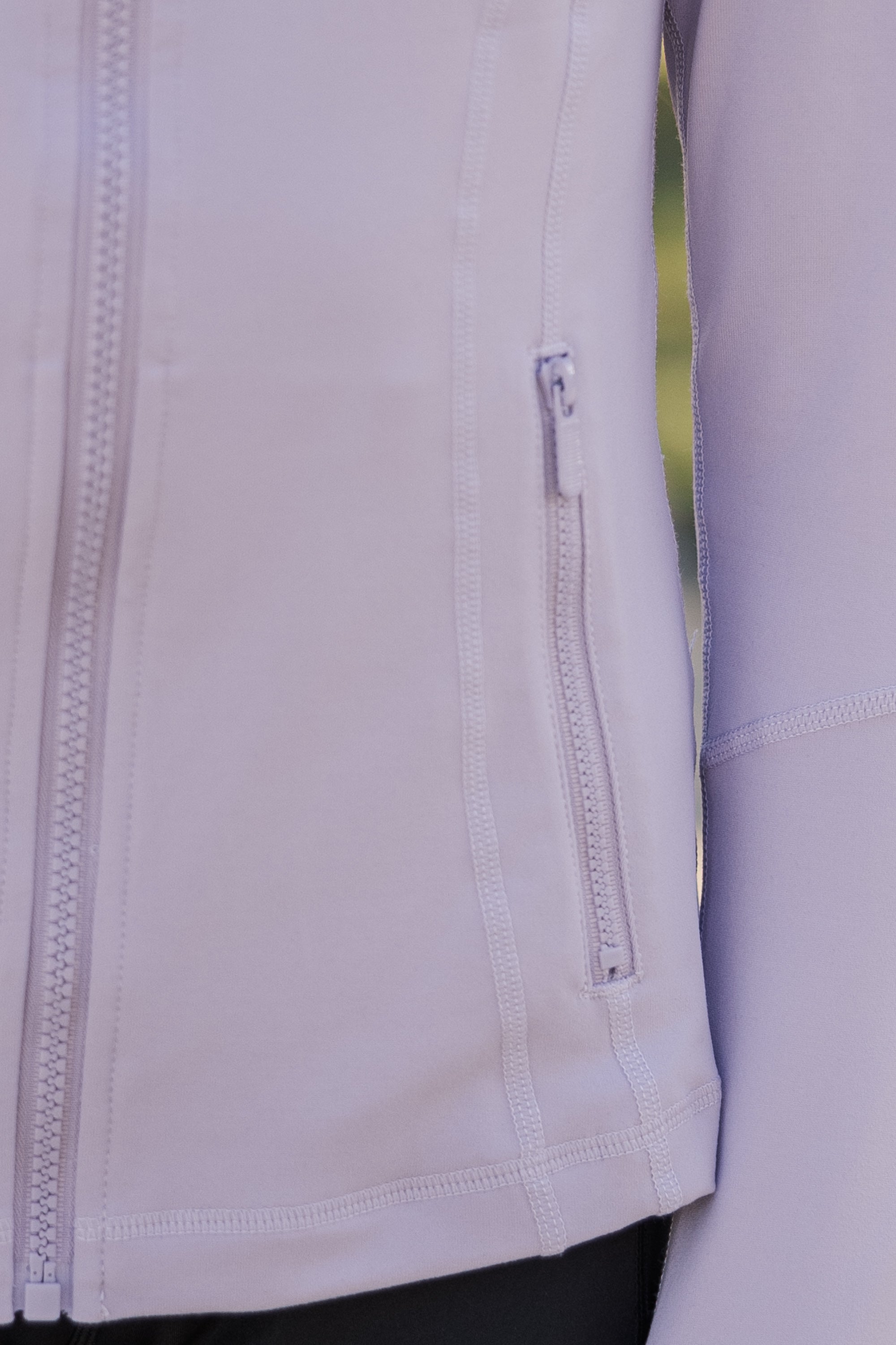 Girls' Trendy Lavender Purple Athletic Jacket: On Your Terms