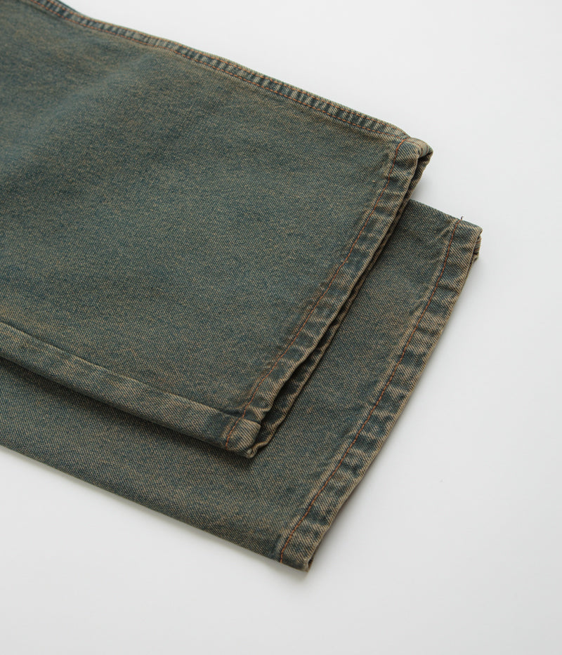 Butter Goods Warped Jeans - Stunning Dirty Wash Indigo