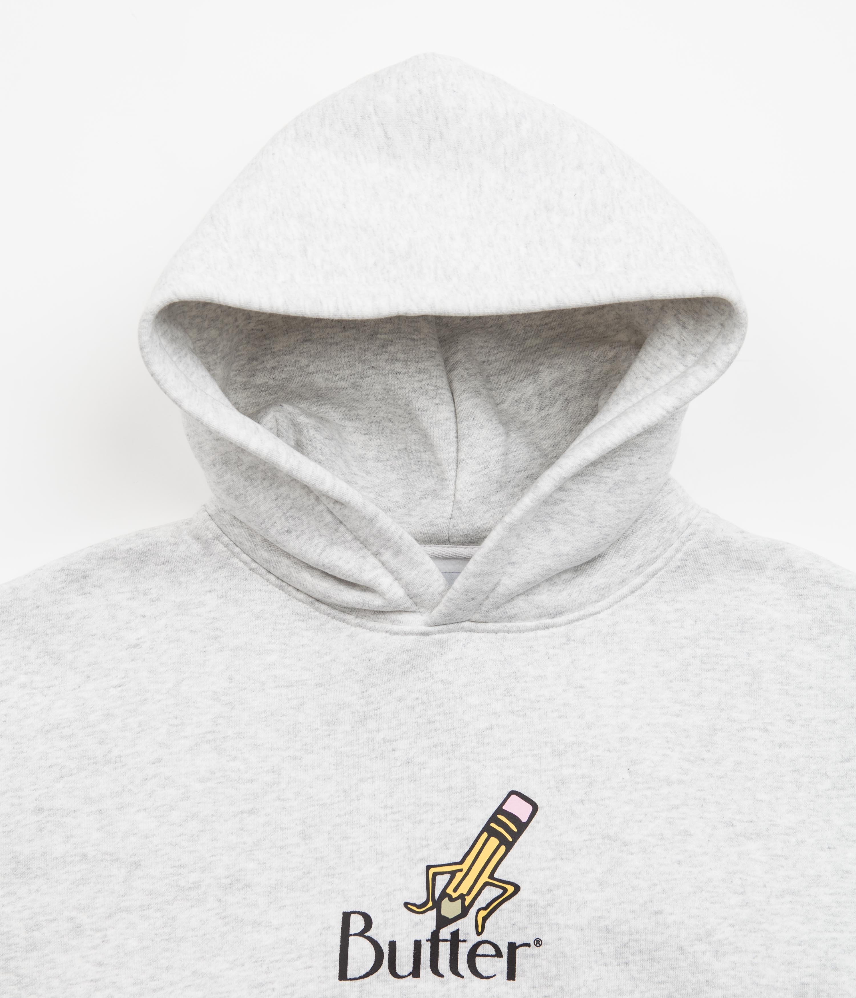Butter Goods Heather Grey Pencil Hoodie - A Must-Have!