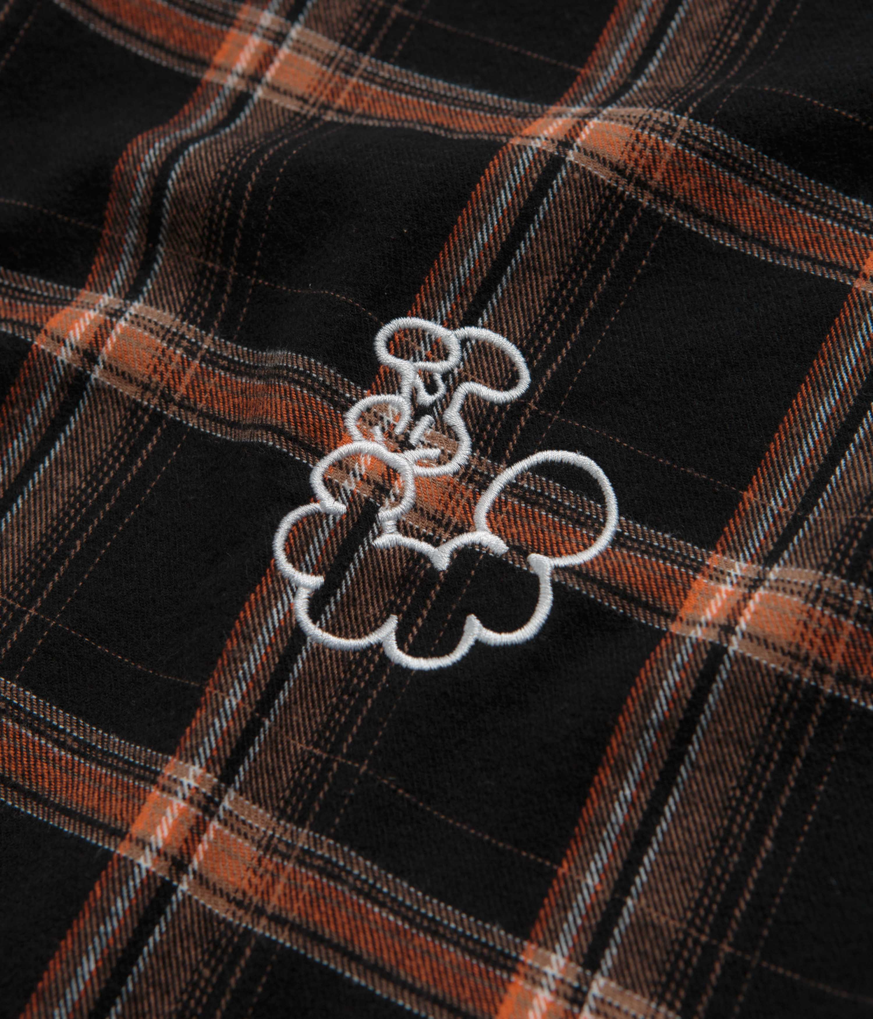 Butter Goods Stylish Black Bugs Flannel Shirt - Grab Yours Now!