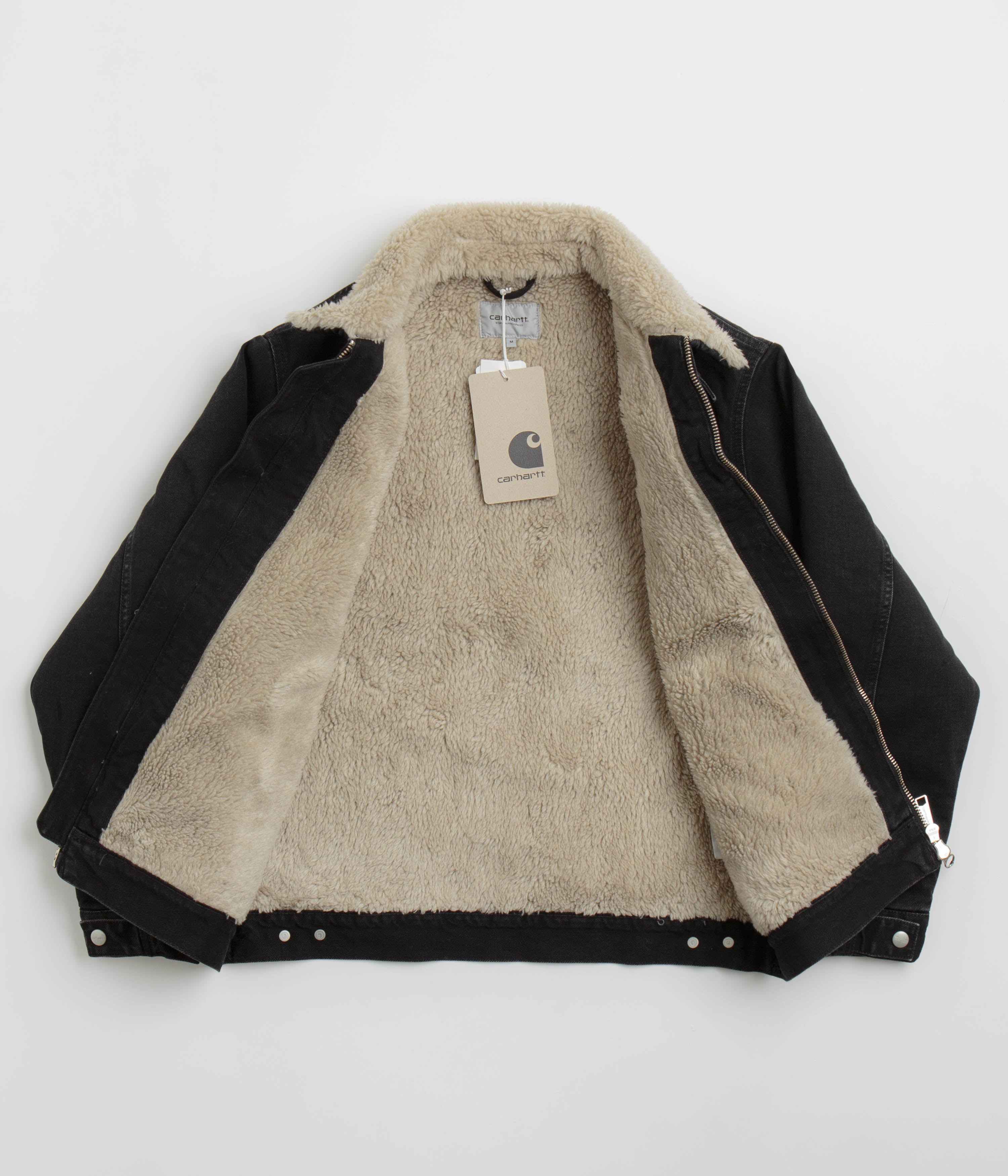 Carhartt Herald Jacket - Stylish Black / Wall