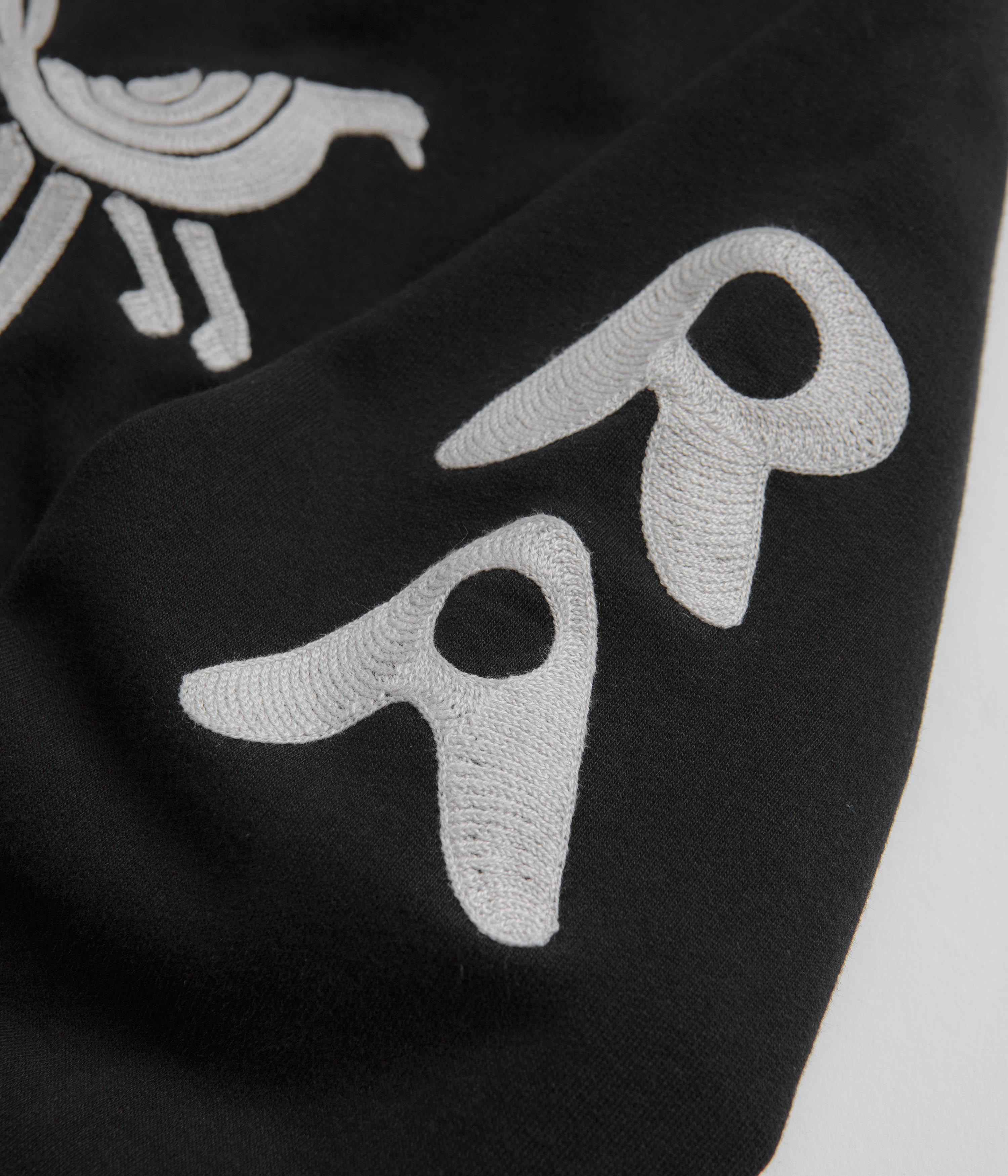 by Parra Black Zipped Pigeon Zip Hoodie - A Fashion Statement