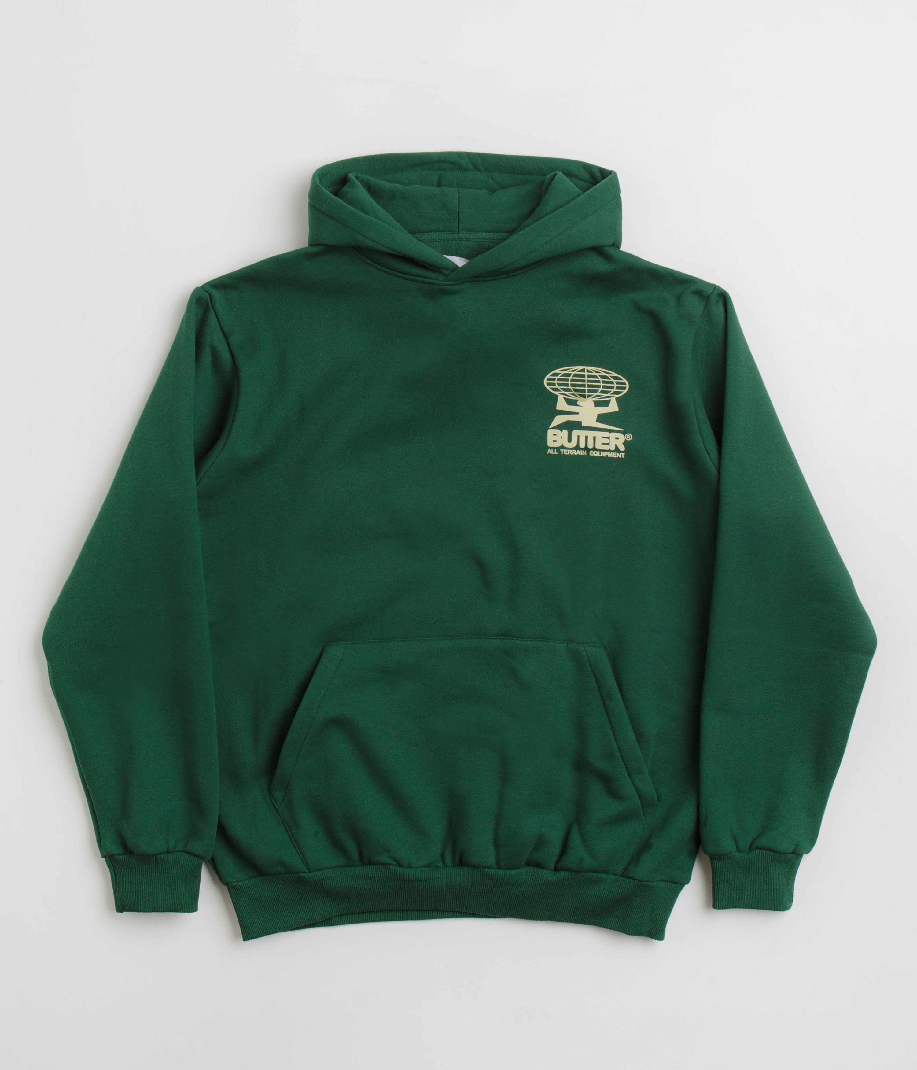 Butter Goods All Terrain Hoodie - Stunning Forest Green