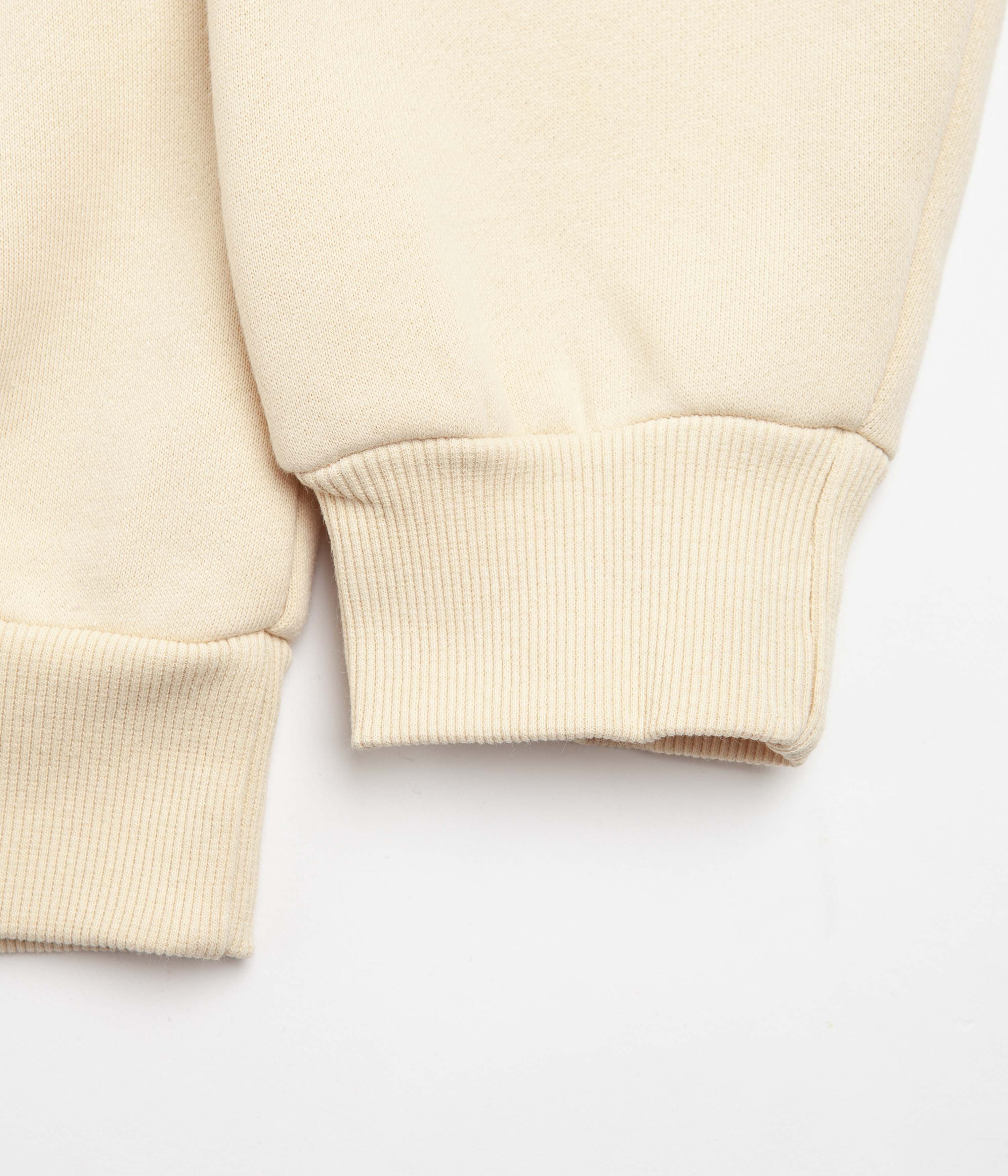 Irresistible Cream Cash Only Car Embroidered Crewneck Sweatshirt