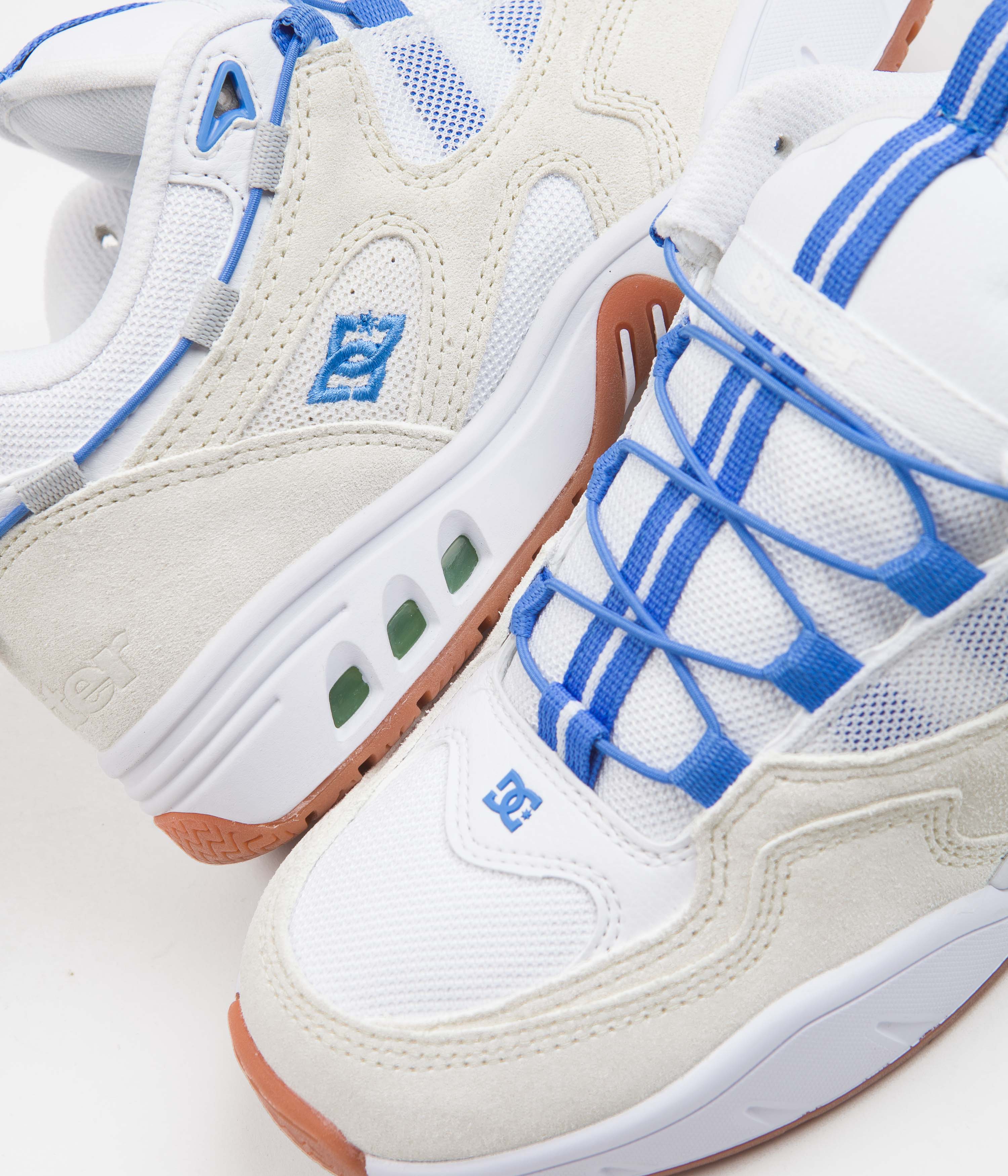 DC x Butter Goods Kalis OG Shoes - Stunning White / Blue