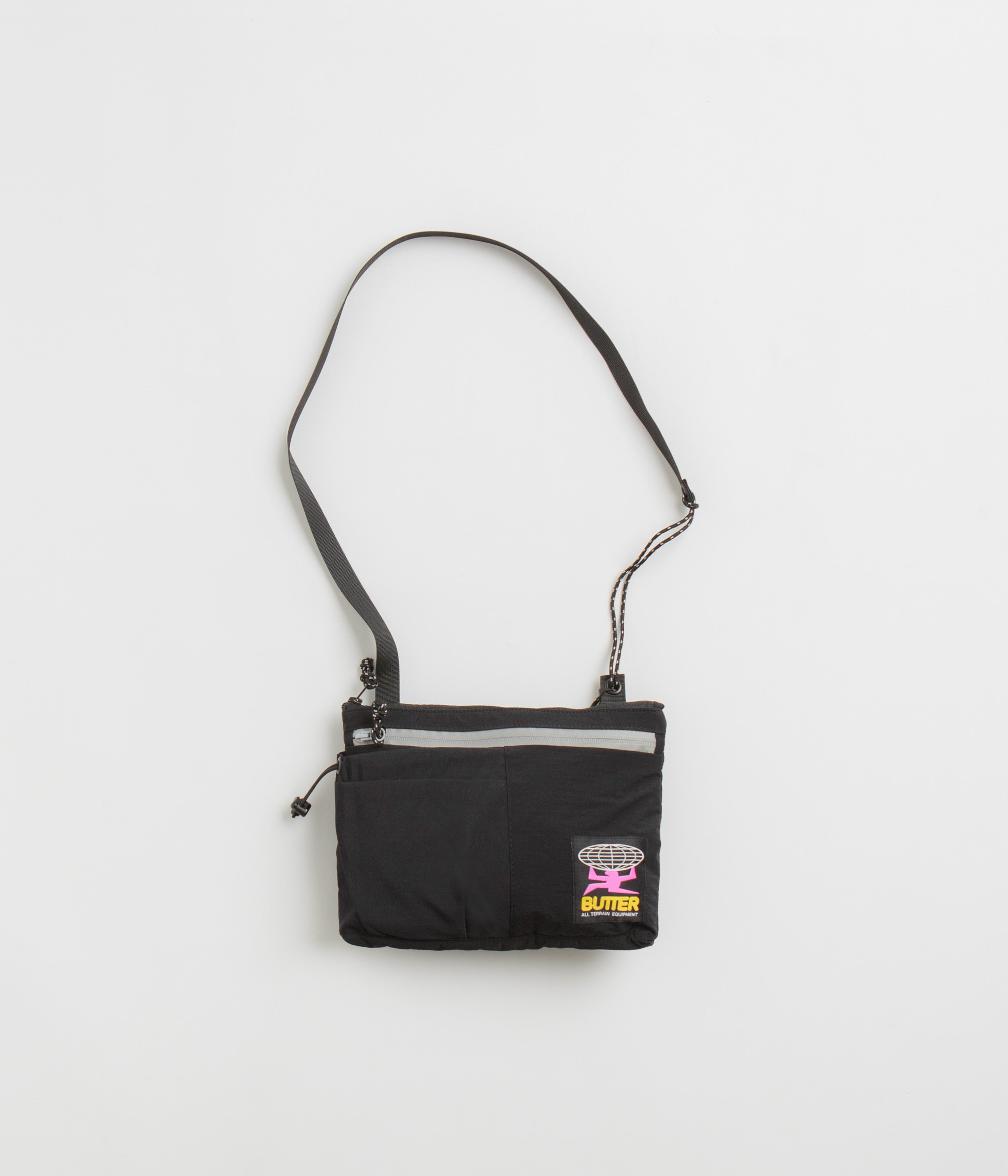 Butter Goods Stylish Black Pace Side Bag - Your Ultimate Everyday Companion