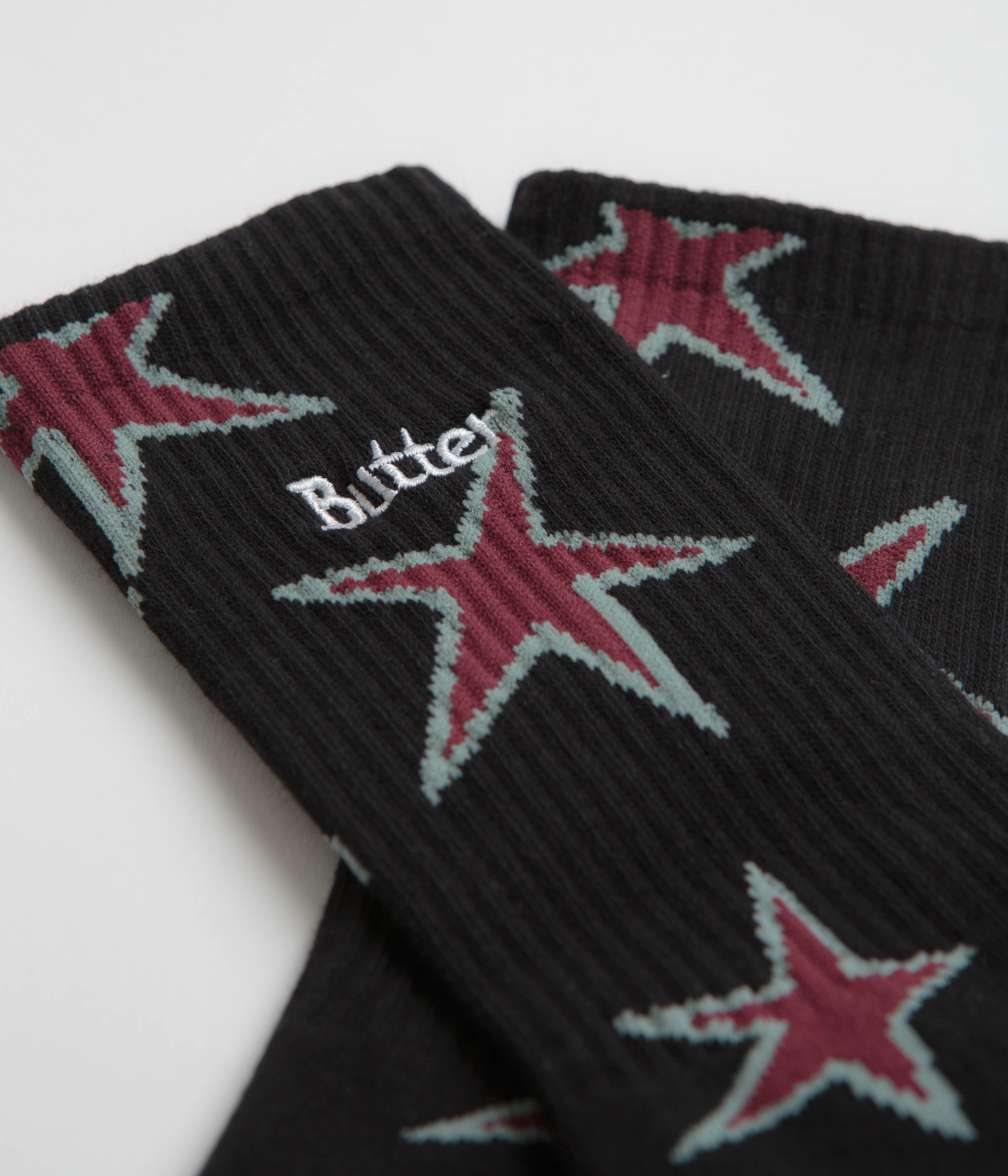 Butter Goods Black Star Socks - Must-Have Fashion!