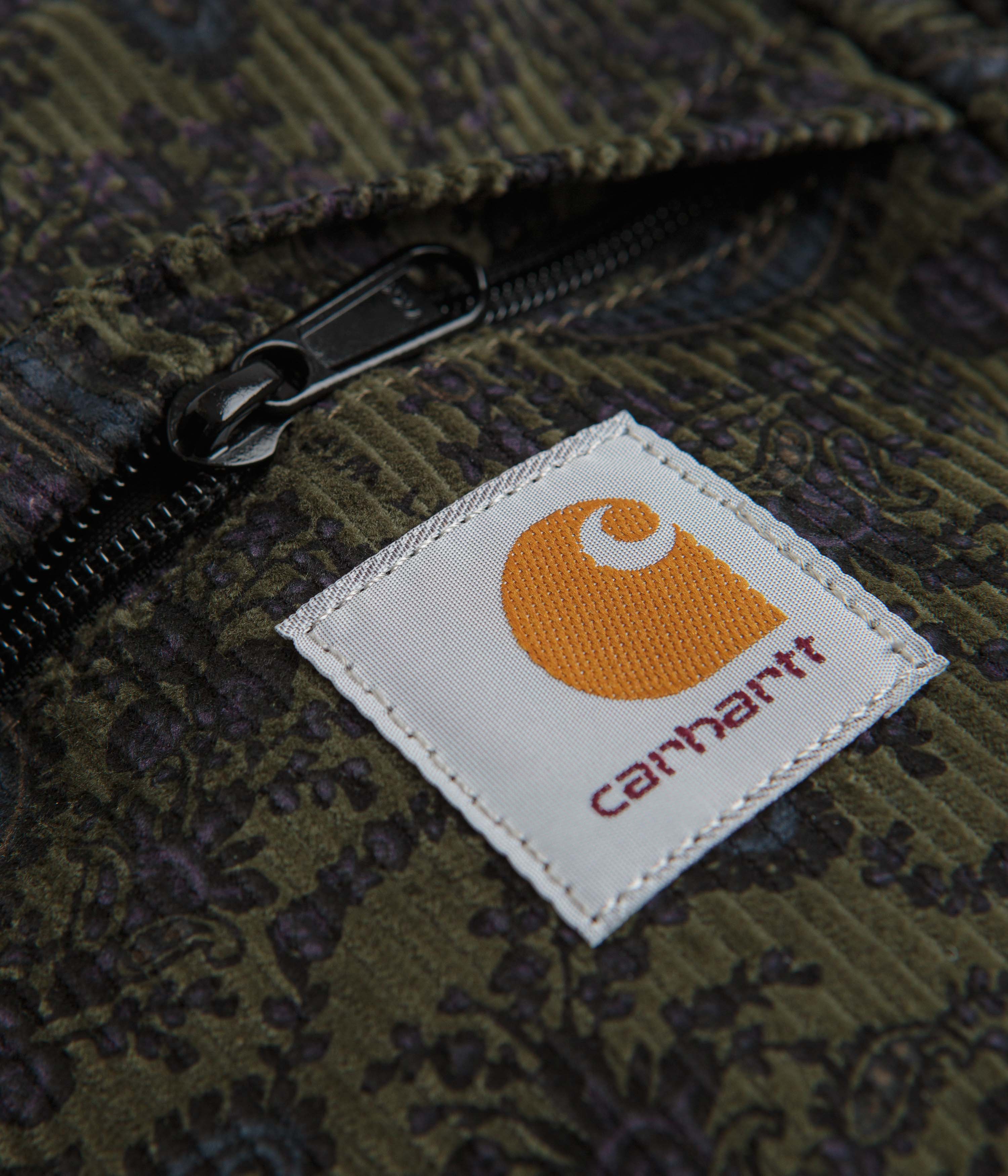 Carhartt Flint Shoulder Pouch - Stunning Paisley Print & Plant Design