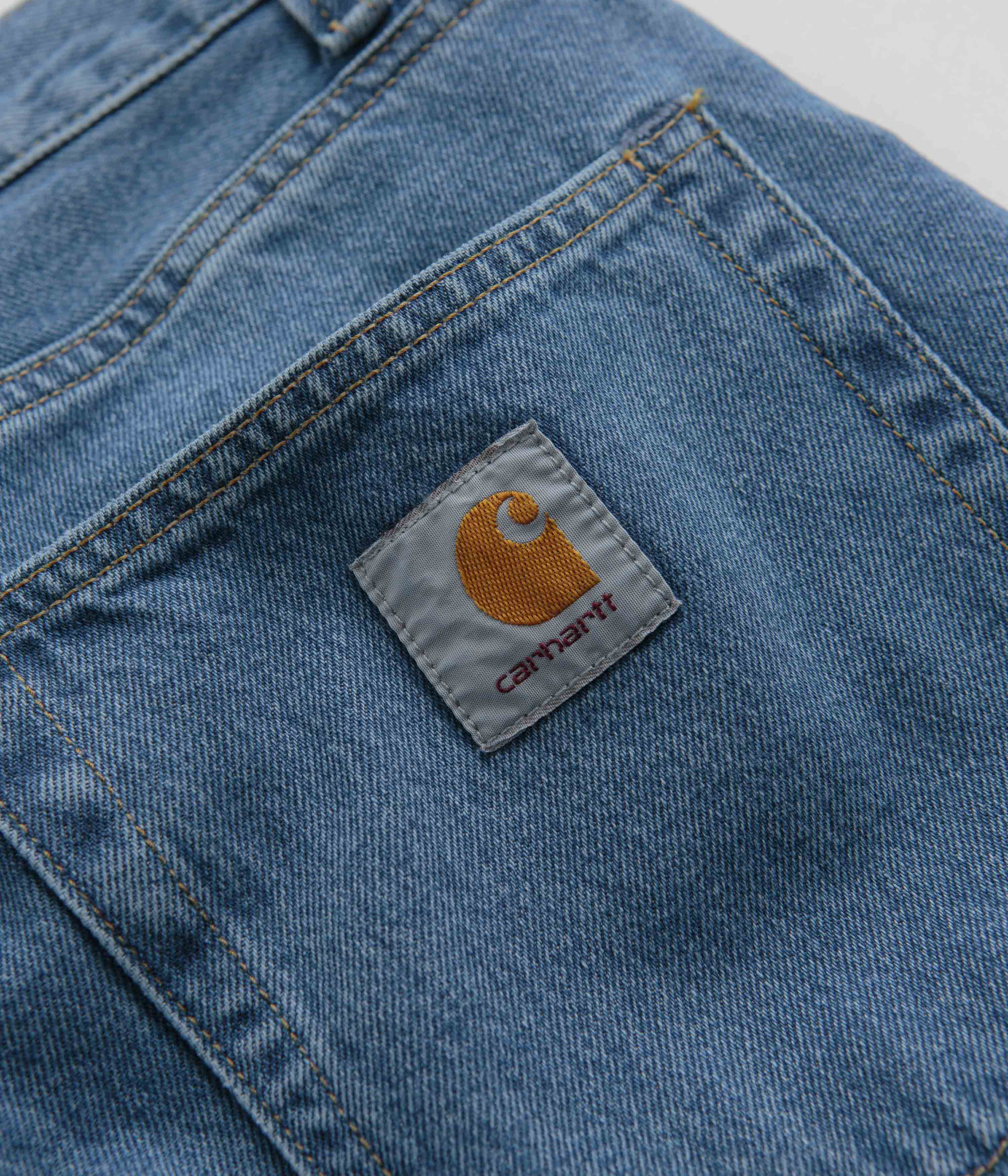 Carhartt Landon Blue Heavy Stone Washed Pants - A Must-Have!