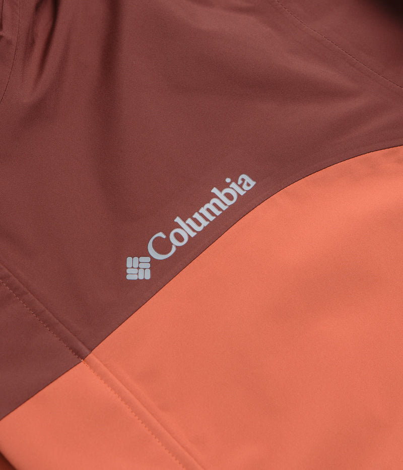 Columbia Wahkeena Falls 3L Shell Jacket - Stunning Tuscan/Spice