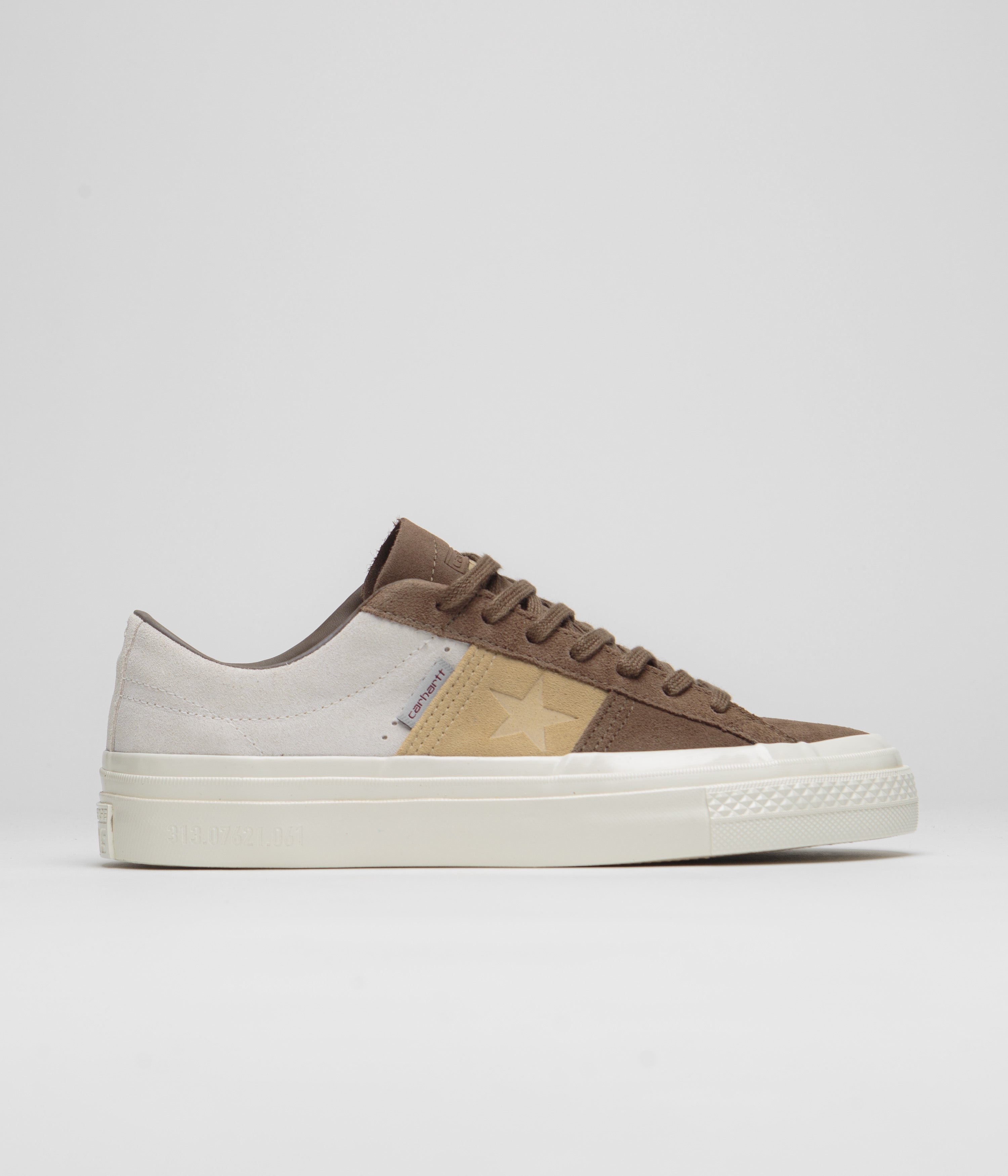 Converse x Carhartt WIP One Star Academy Pro Shoes - Stunning Dark Earth / Starfish / Egret