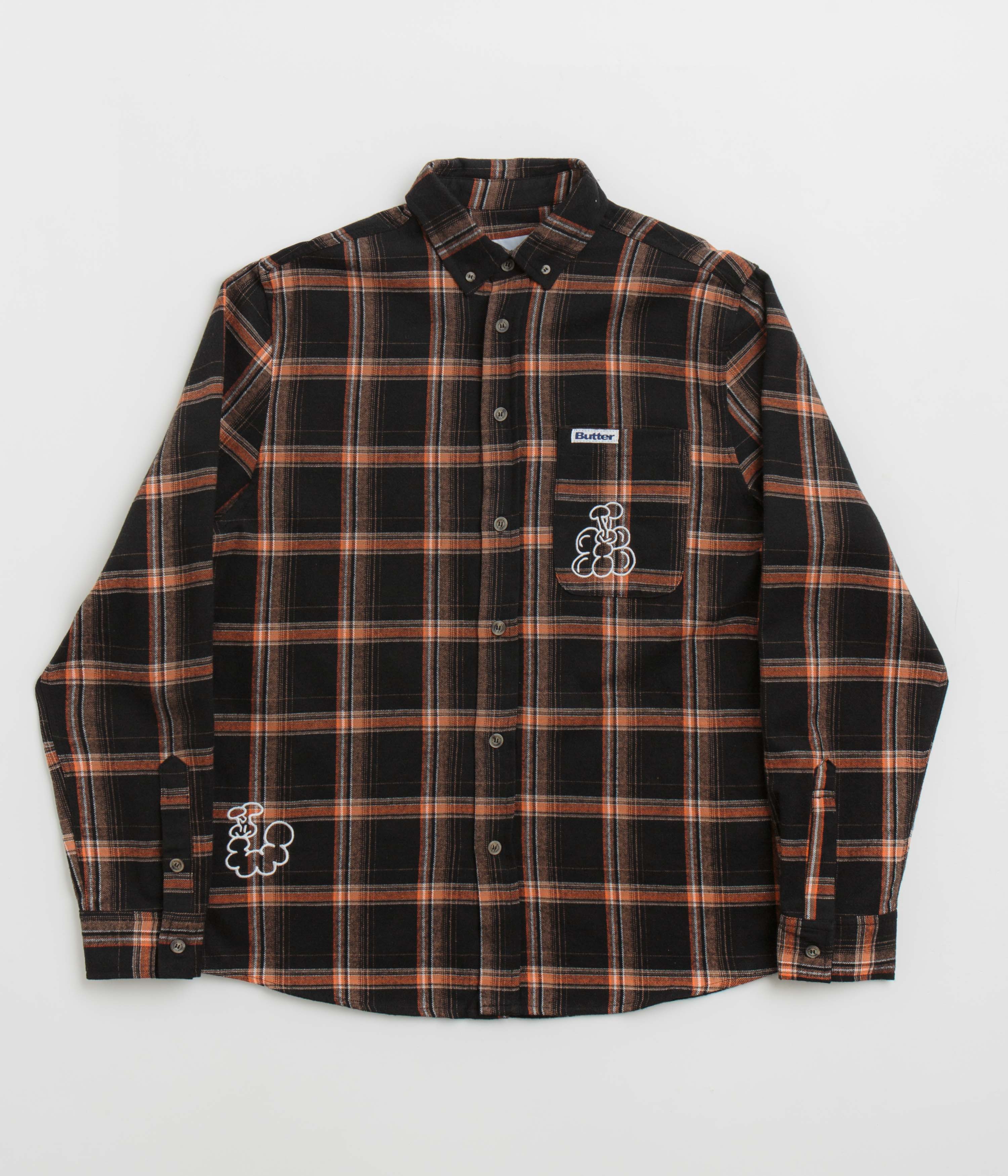 Butter Goods Stylish Black Bugs Flannel Shirt - Grab Yours Now!
