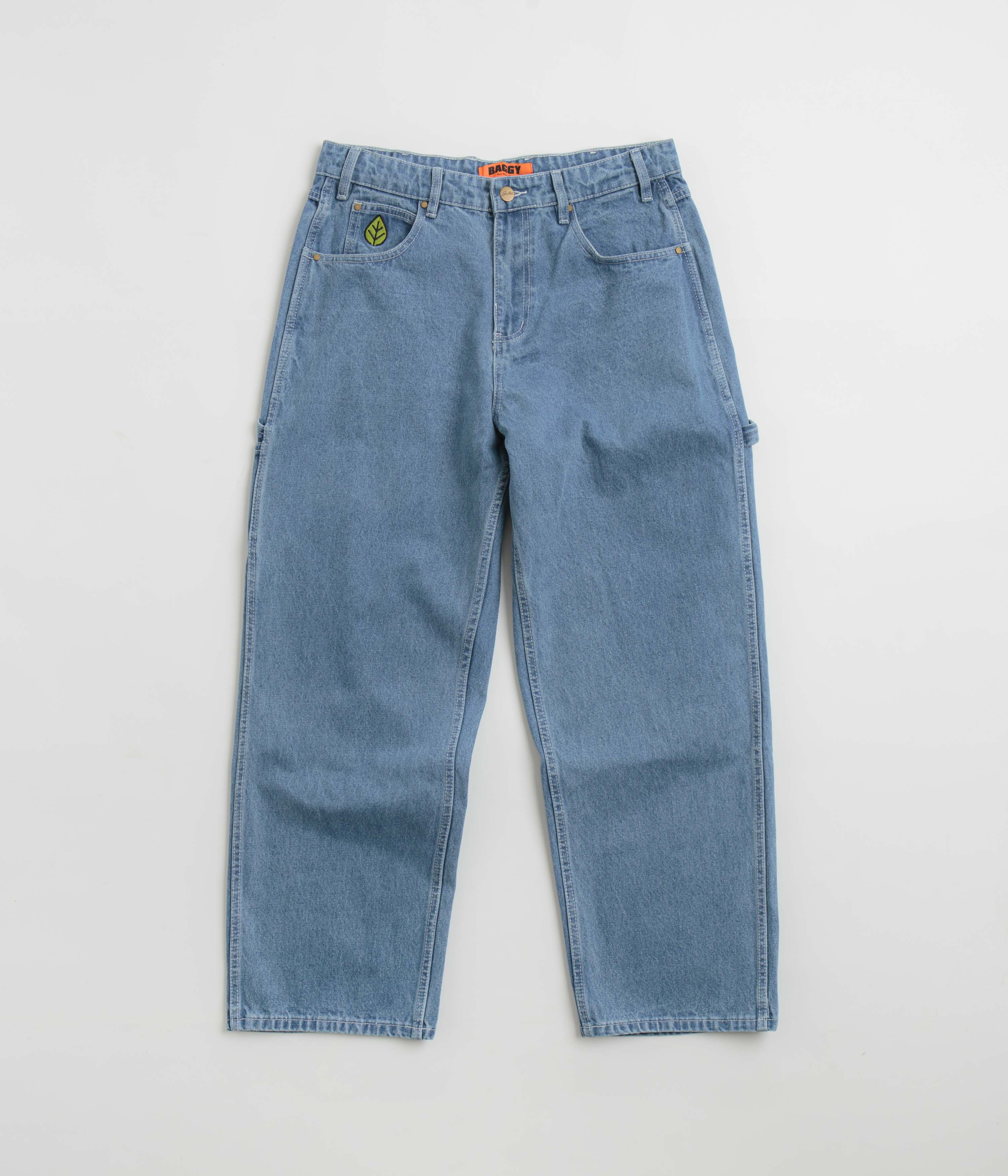 Butter Goods Mid Blue Weathergear Heavyweight Jeans - A Must-Have!
