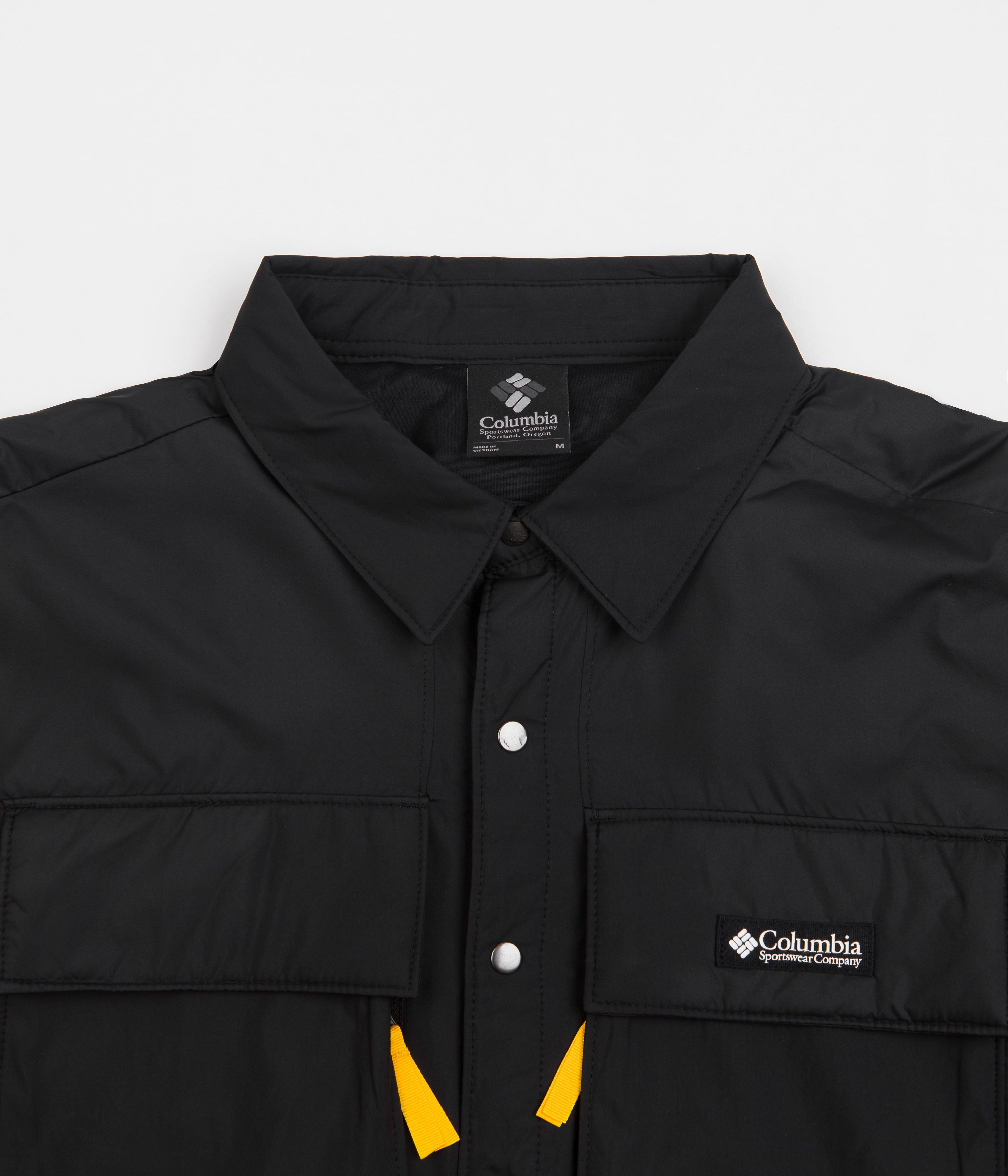 Columbia Black Ballistic Ridge Shirt Jacket - A Fall-Winter Essential