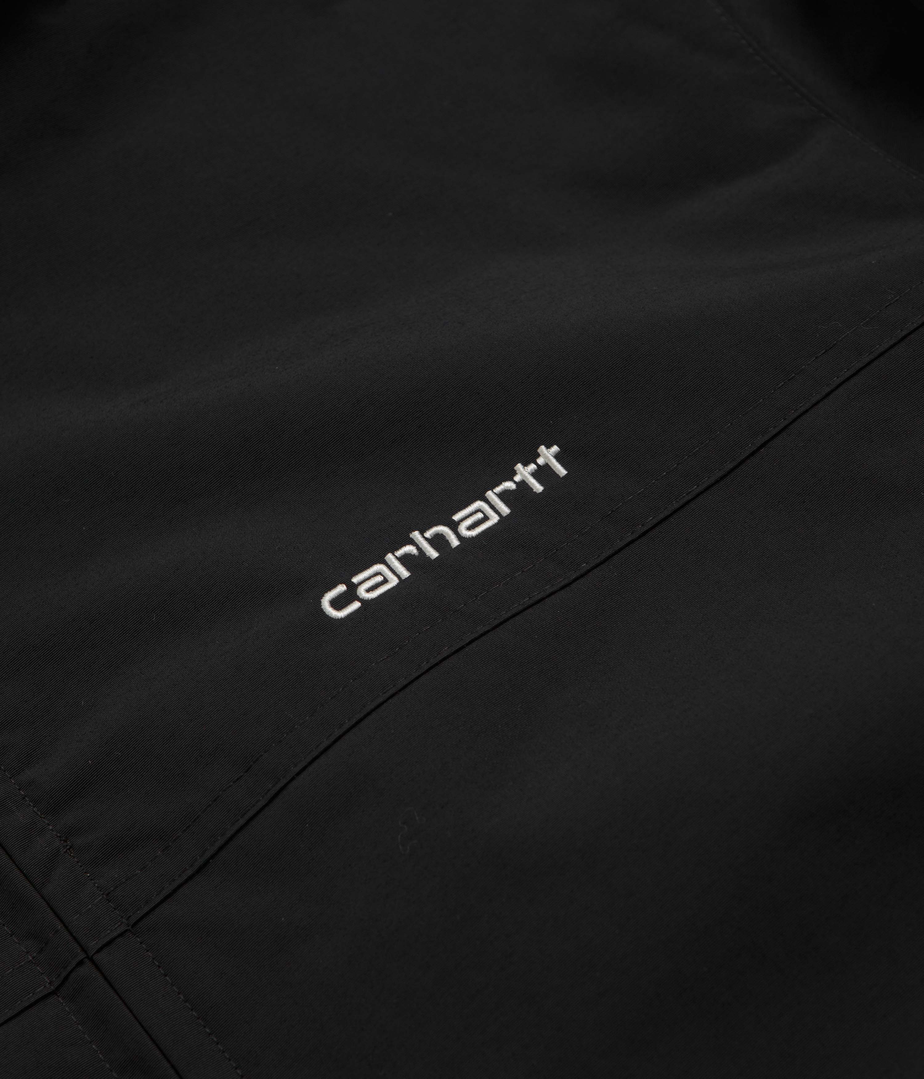 Carhartt Black/White Hooded Sail Jacket - A Timeless Classic