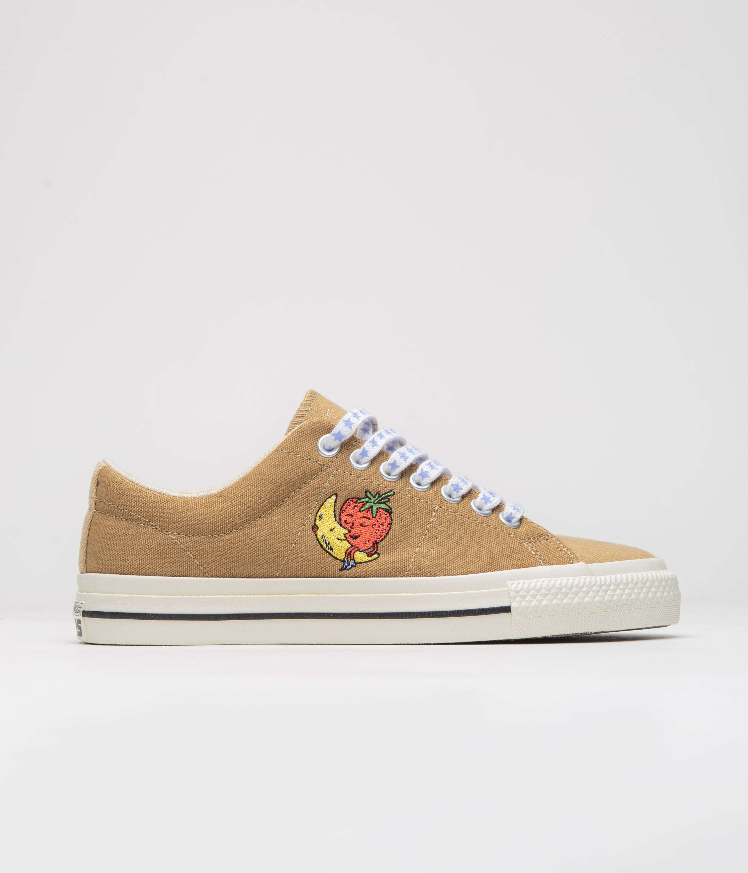 Converse x Sky High Farm One Star Pro Ox Shoes - Stunning Brown / Egret