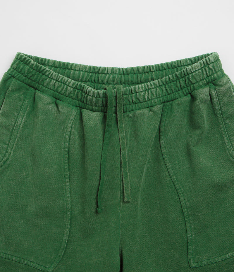 Dime Cyclone French Terry Shorts - Stunning Evergreen Snow Washed