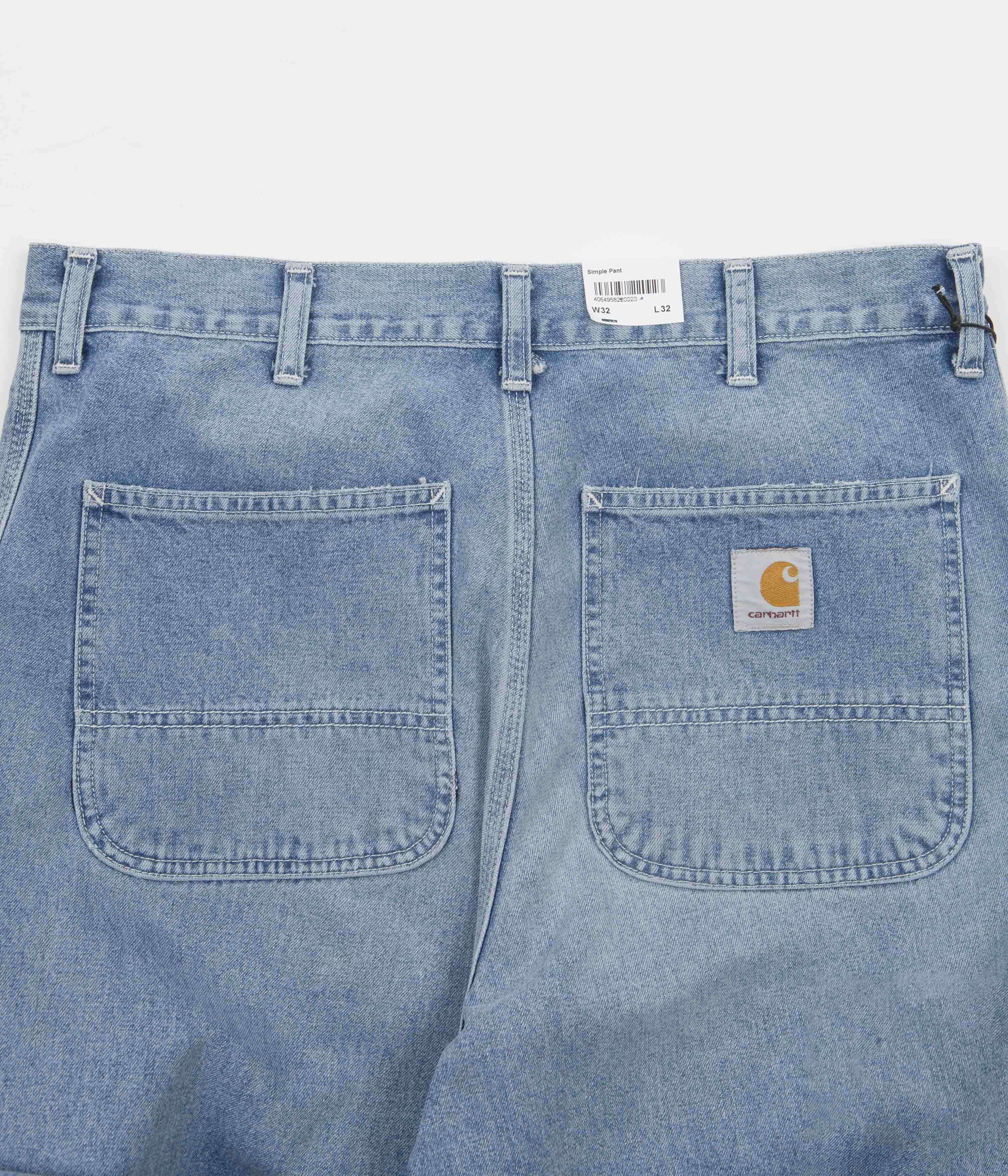 Carhartt Light Blue Wash Simple Denim Pants - A Must - Have!