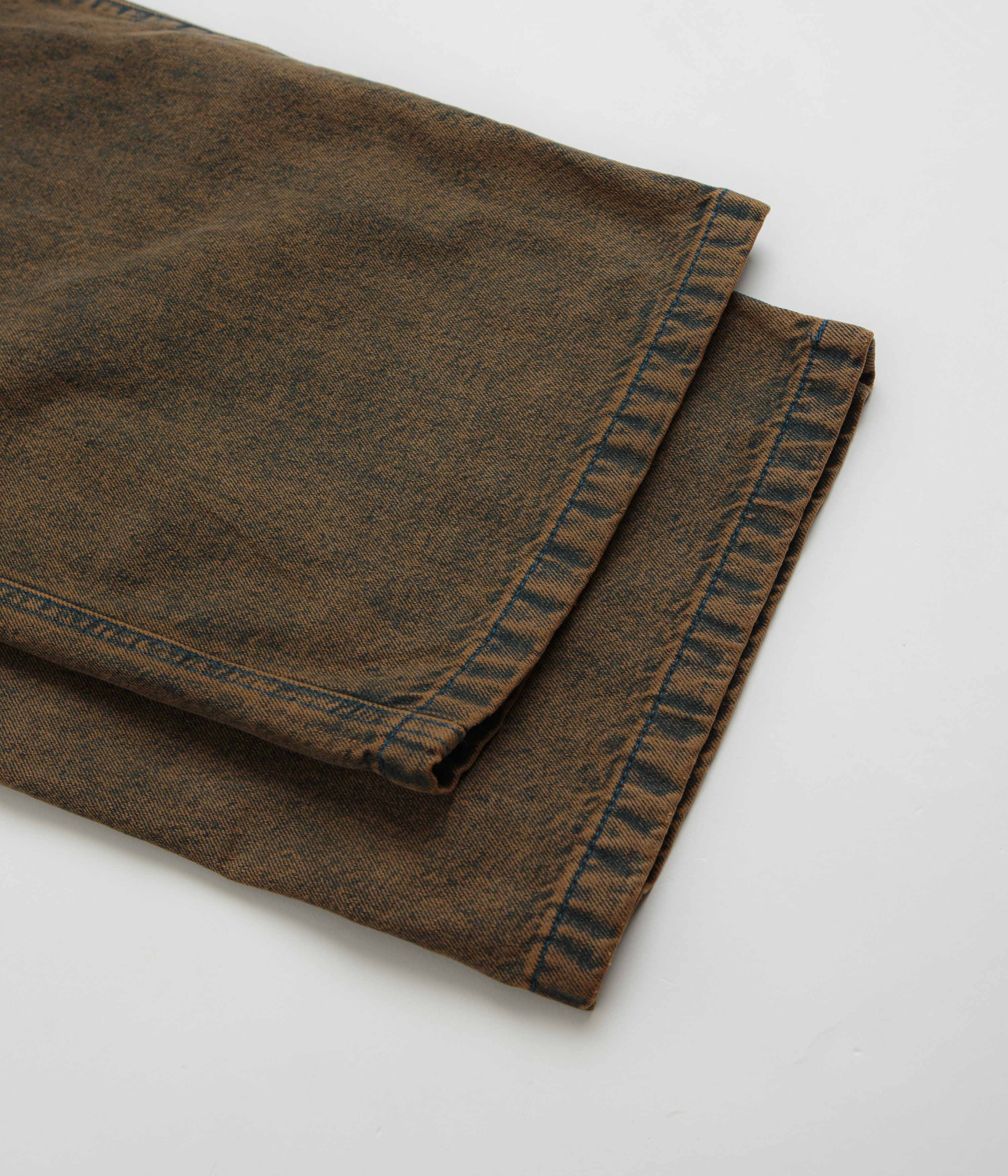Dickies Indigo Brown Tinted Loose Wave Jeans - Fashionably Baggy!