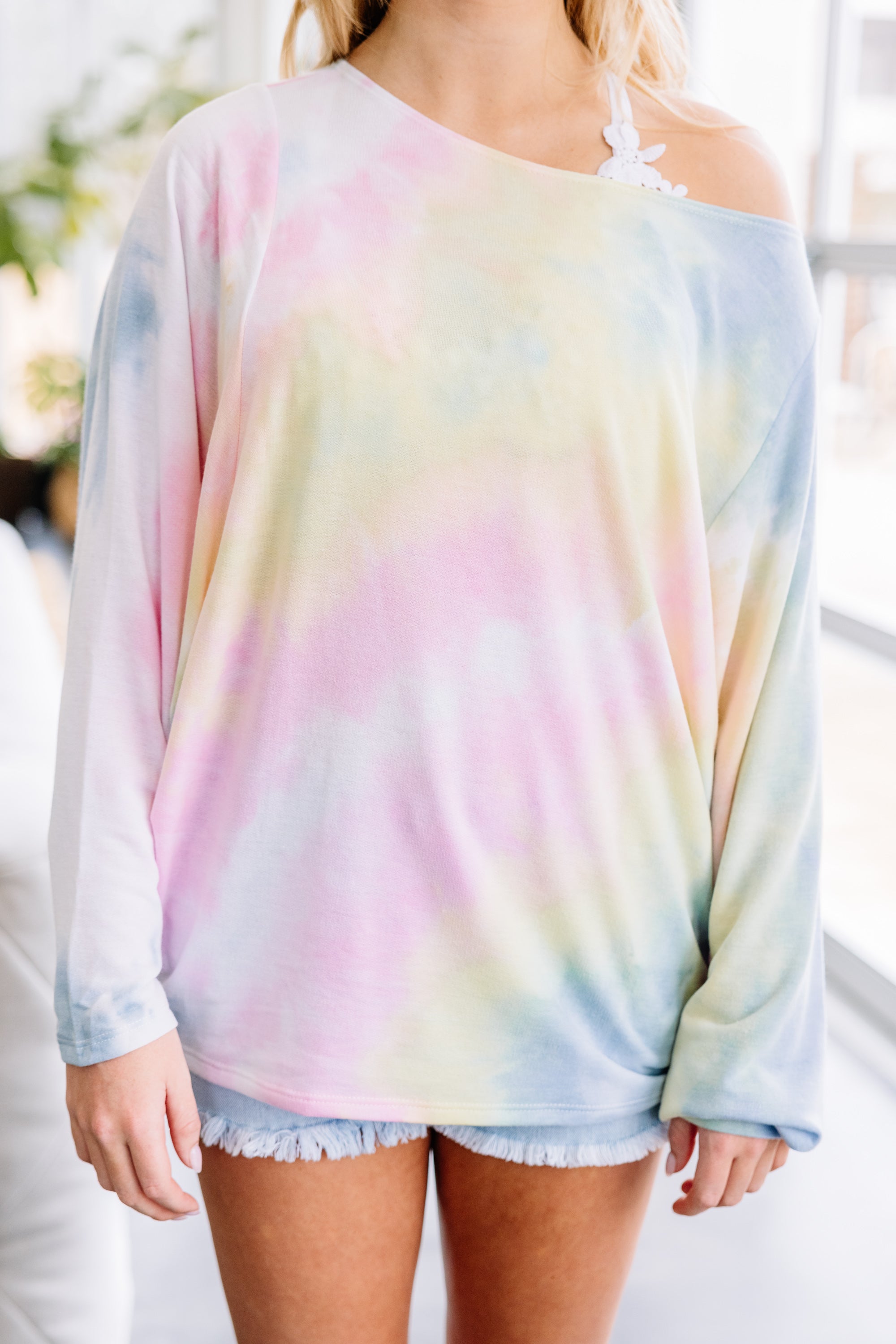 Dive into the Joy of Our Pink Tie Dye Top