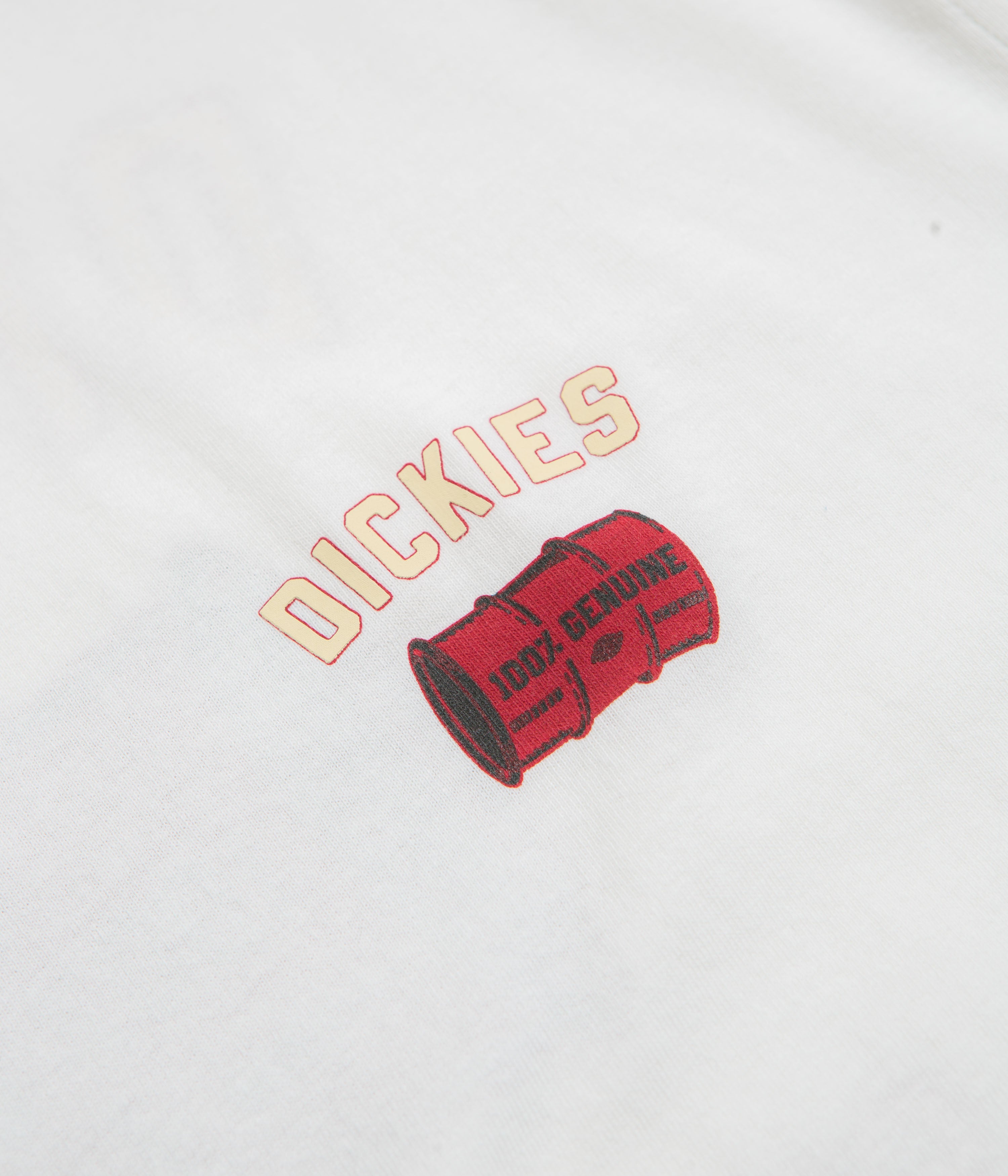 Dickies White Service Crew T-Shirt - A Must-Have!