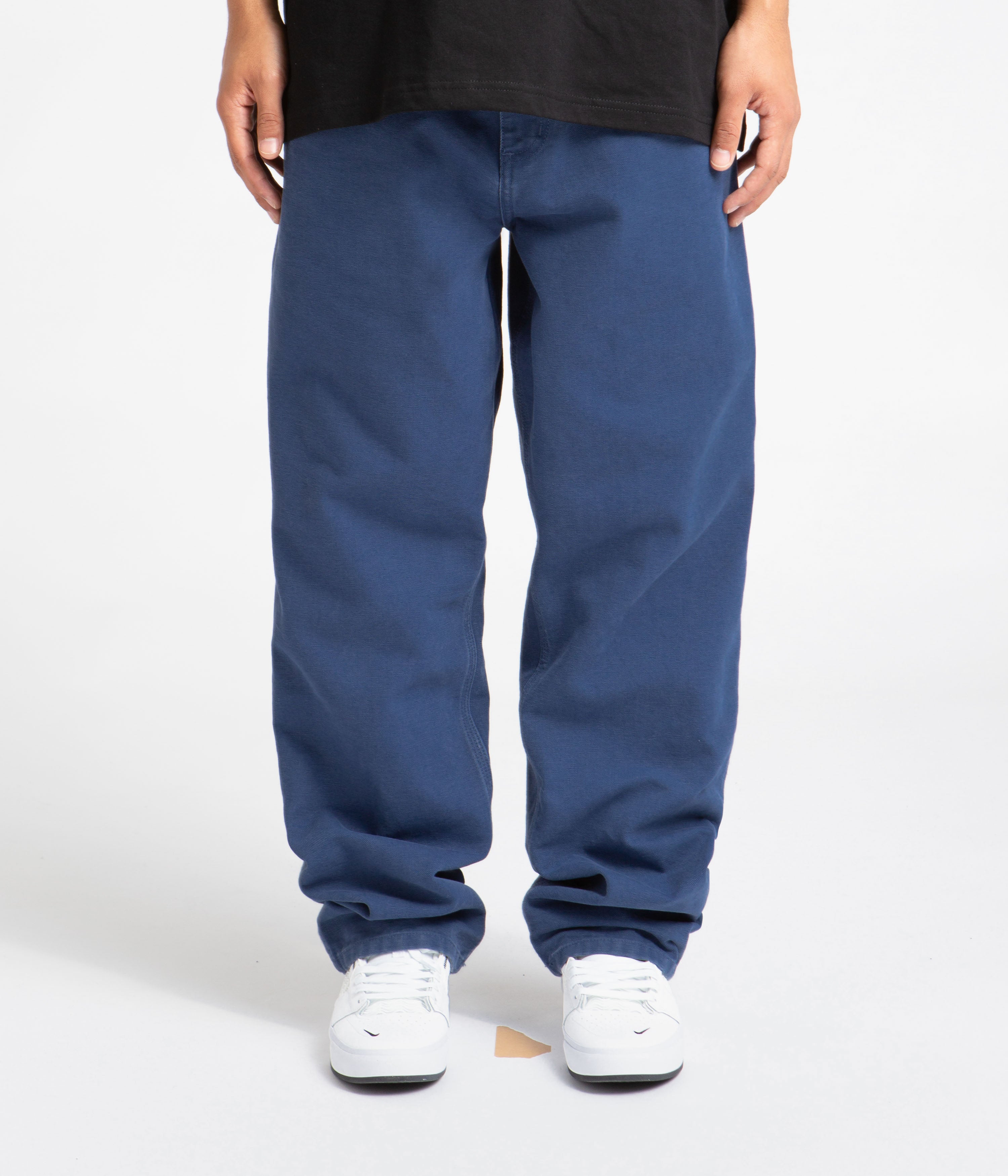 Carhartt x Quartersnacks Blue Simple Pants - A Skate and Workwear Essential