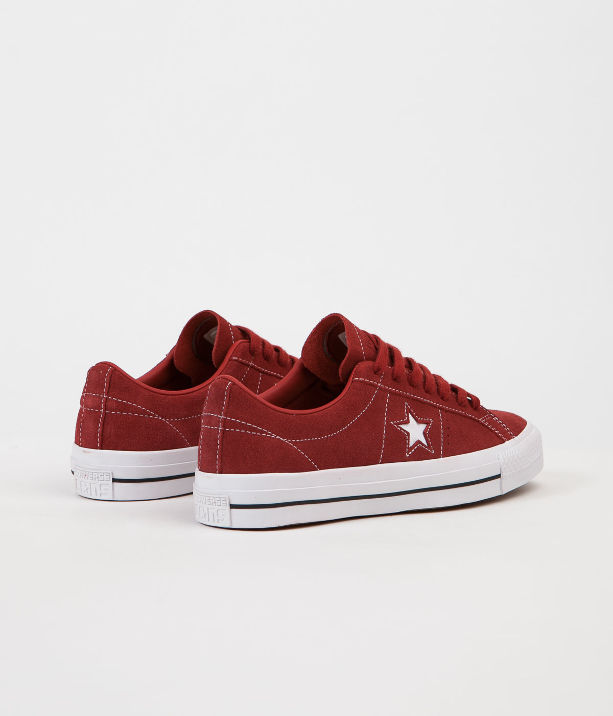 Converse One Star Pro Ox Shoes - Stunning Terra Red
