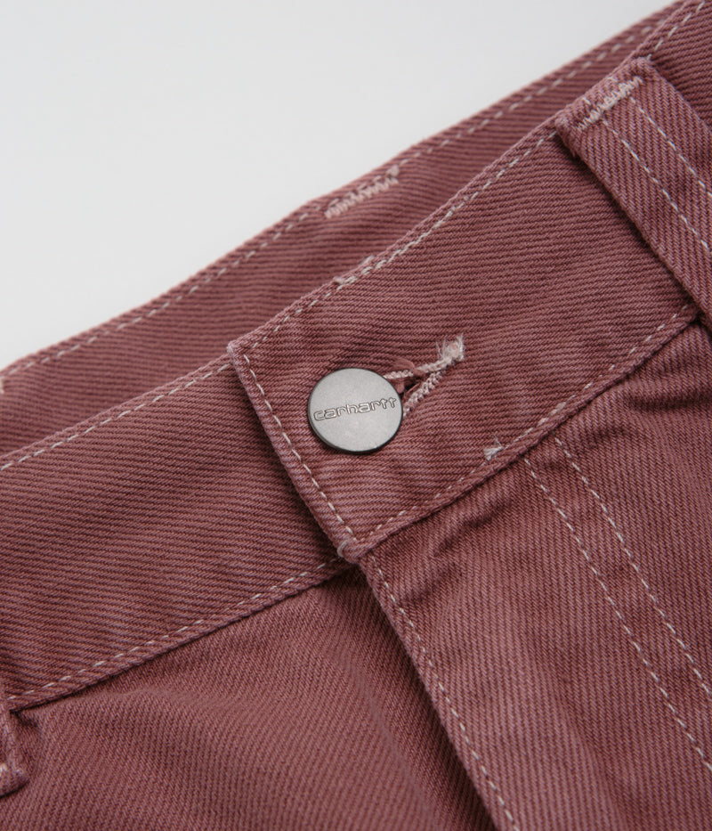 Carhartt Brandon Dusky Pink Denim Pants - Stylish and Comfortable