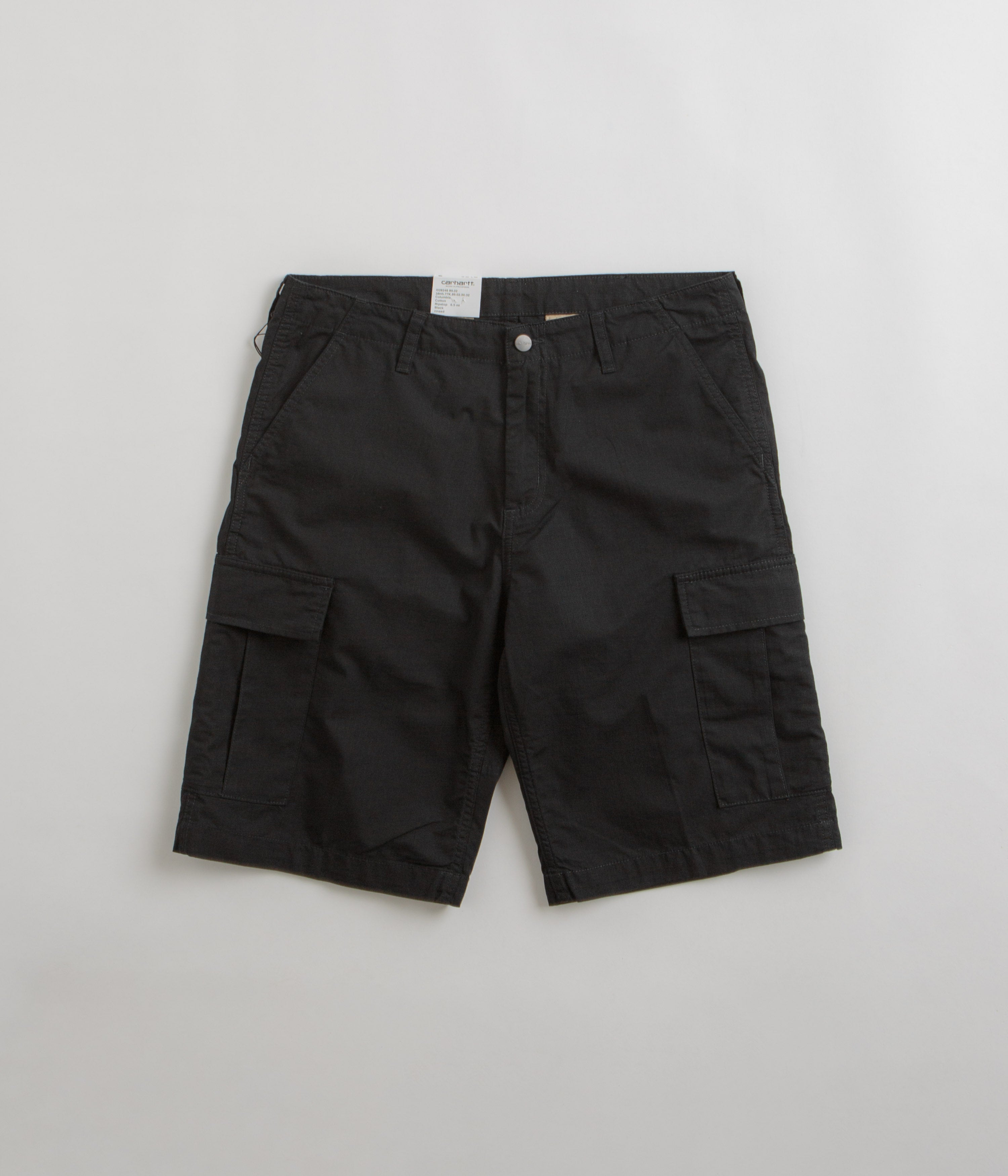 Carhartt Stylish Black Regular Cargo Shorts - A Must-Have!