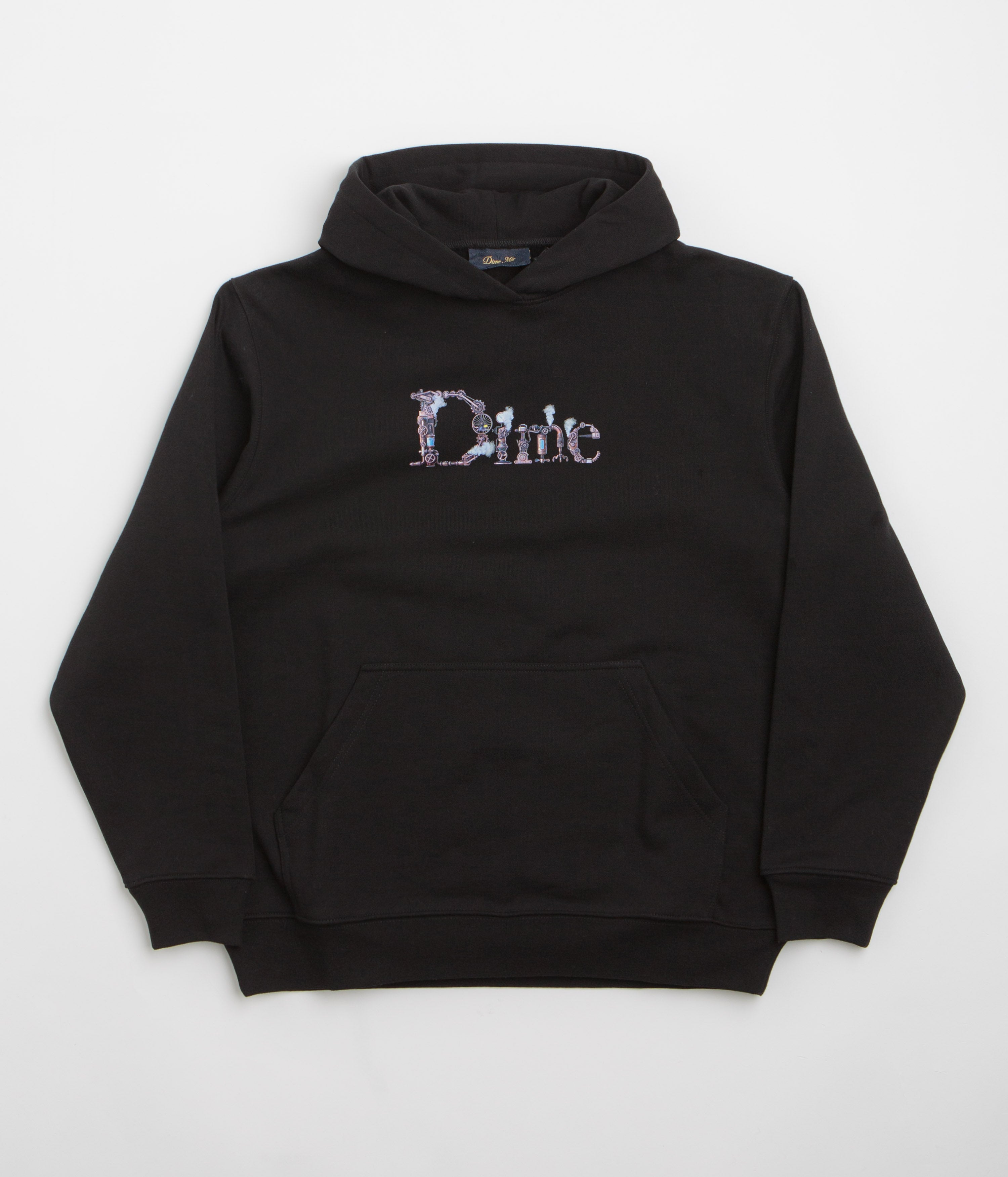 Dime's Stunning Steampunk Black Hoodie - A Must - Have!