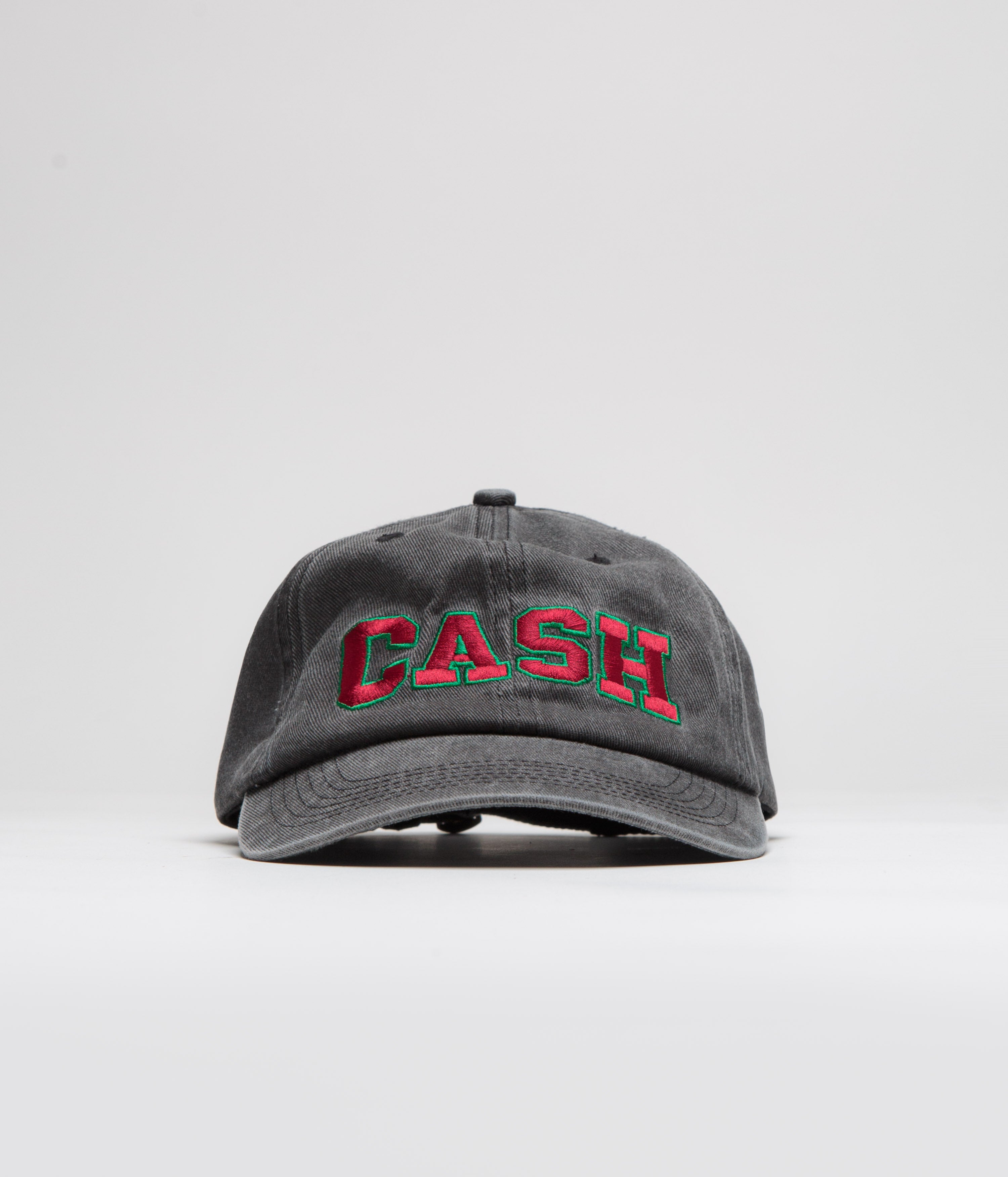 Cash Only Washed Black Campus Cap - A Must-Have!