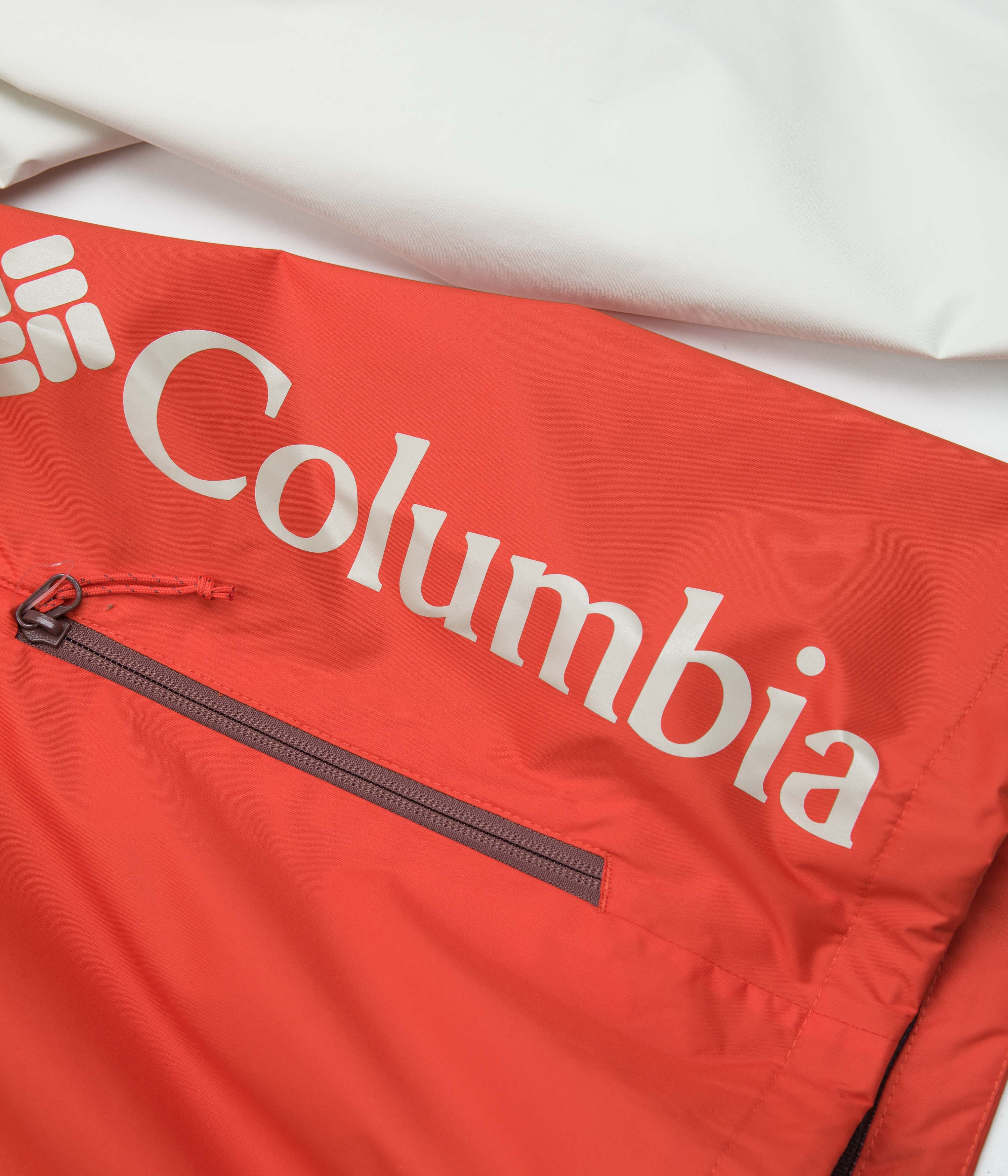 Columbia Inner Limits II Jacket - Spicy Red, Light Raisin, and Chalk