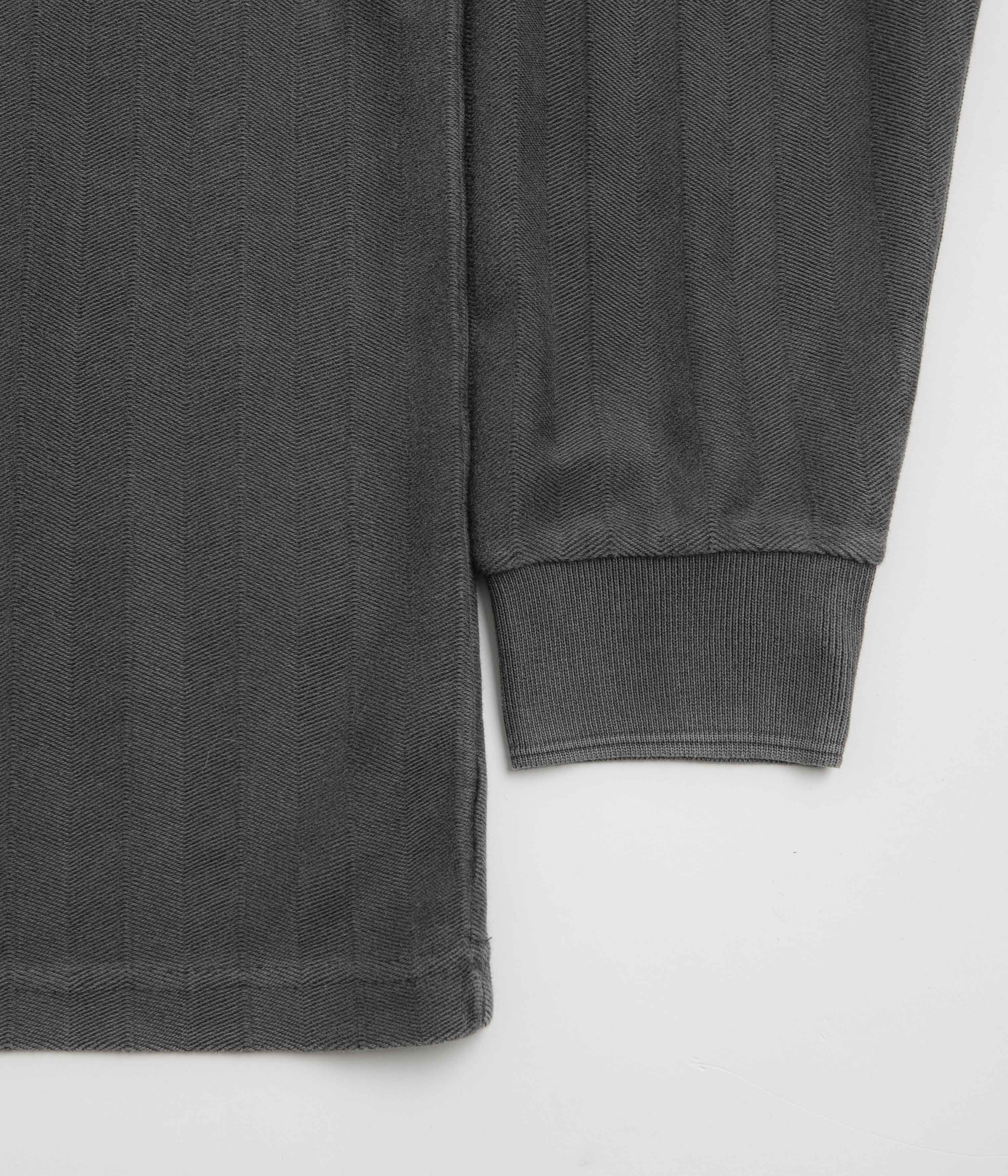 Stylish Carhartt Morrison Rugby Shirt in Striking Black