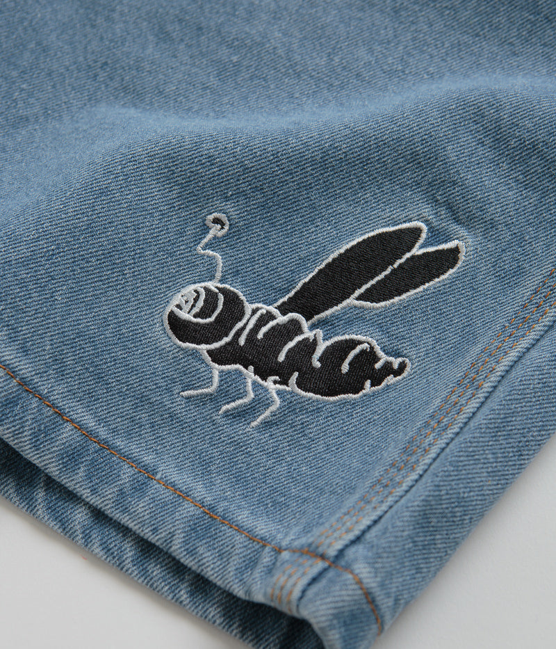 Butter Goods Critter - Washed Indigo Baggy Denim Shorts: A Must - Have!