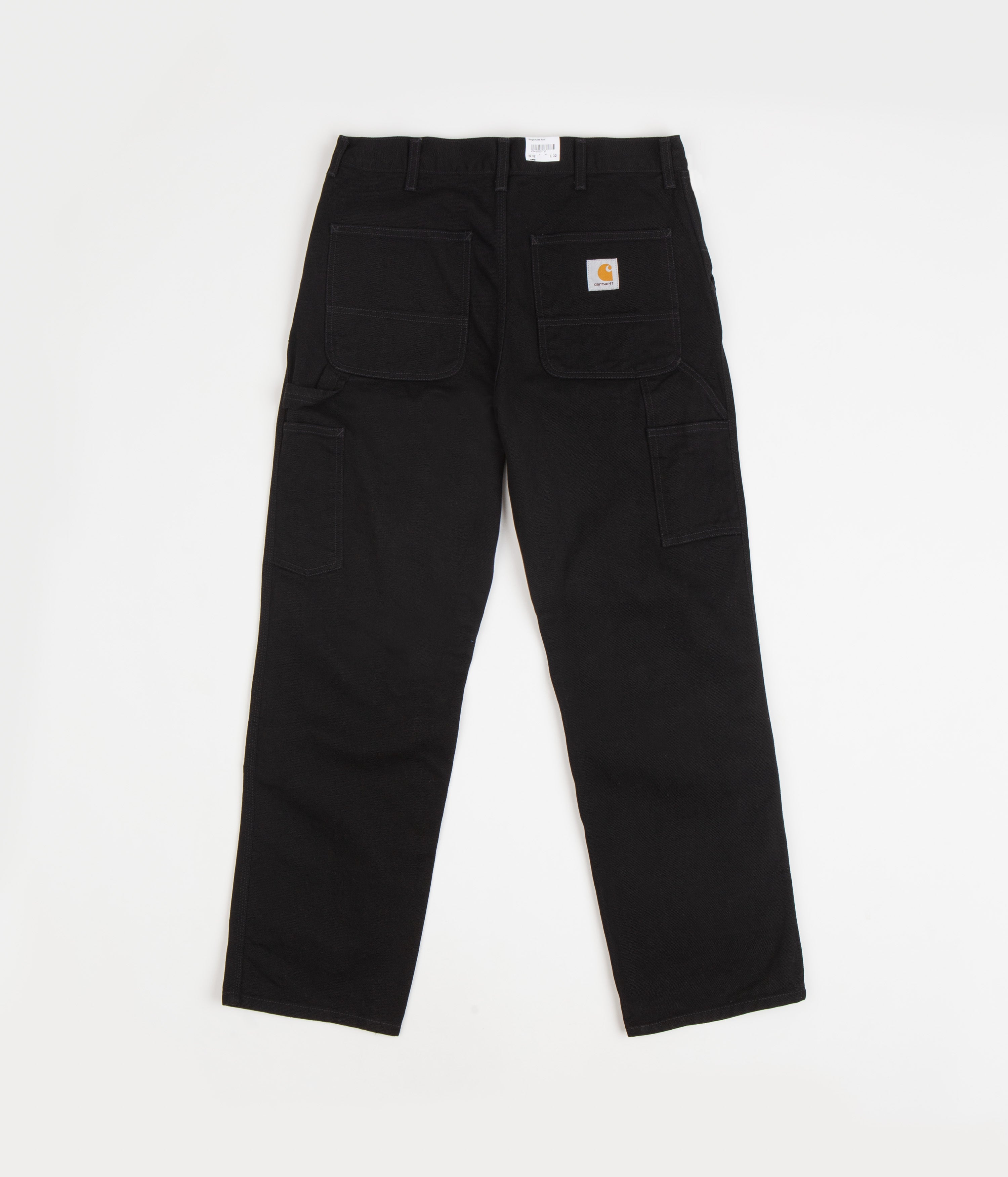 Carhartt Washed Black Single Knee Denim Pants - The Ultimate Choice for Durable Style