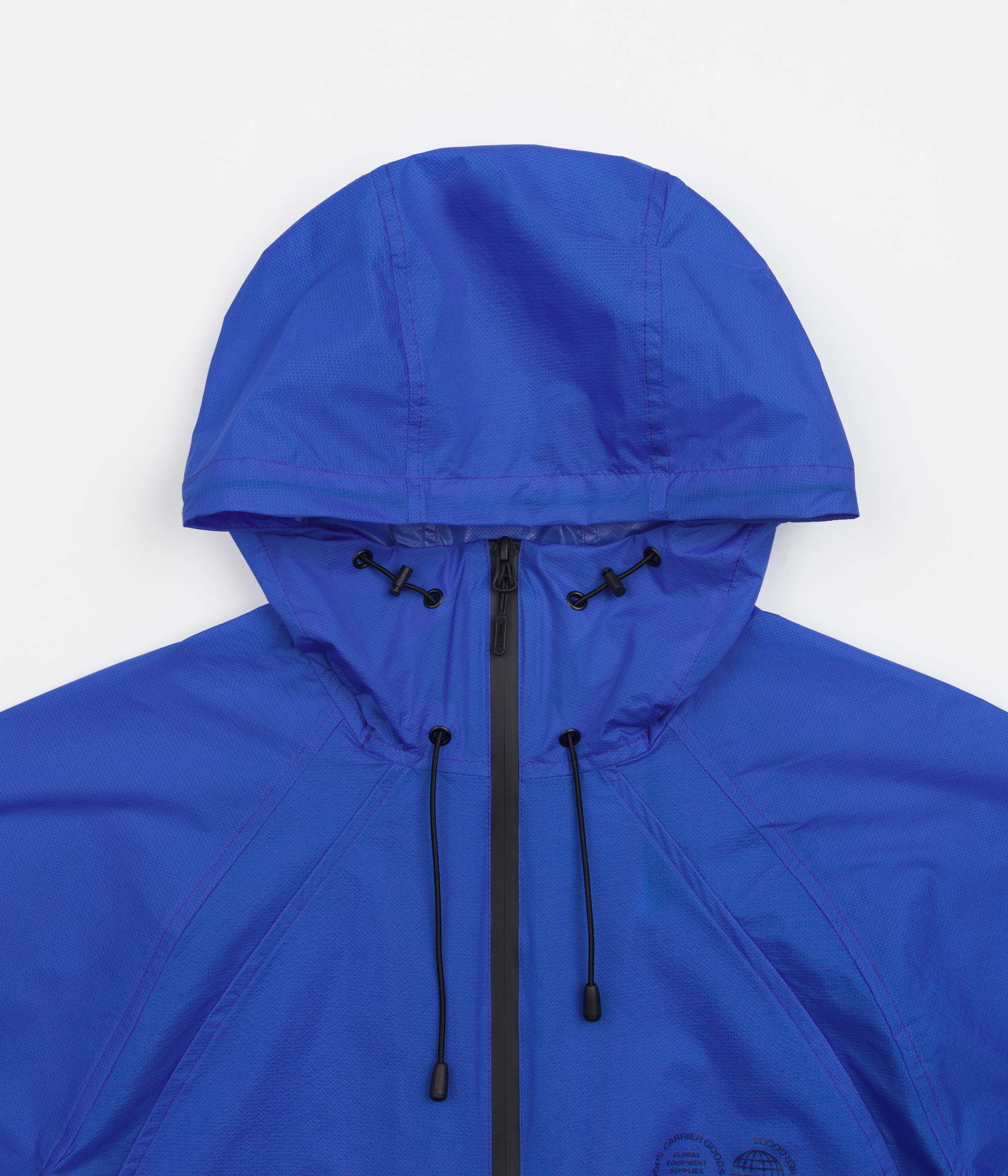 Carrier Goods Ultramarine Ripstop Elements Full Zip Jacket - A Must-Have Outdoor Essential
