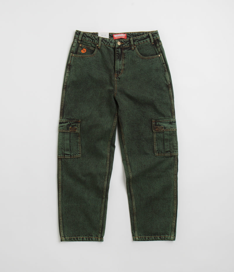 Butter Goods Santosuosso Dark Green Jeans - Ultra Baggy Style