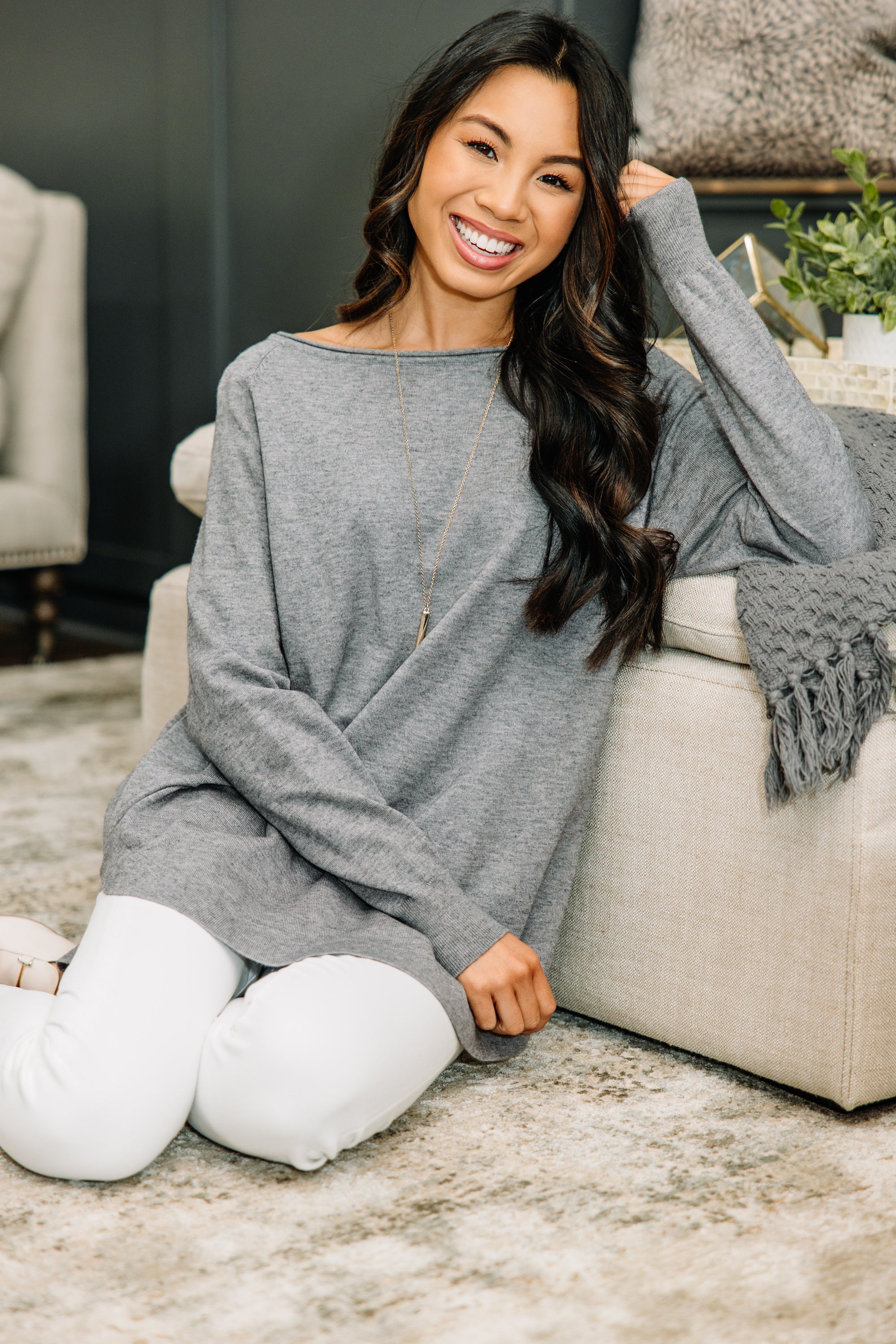 Gorgeous Good Girl Gone Gray Classic Tunic - A Must - Have!