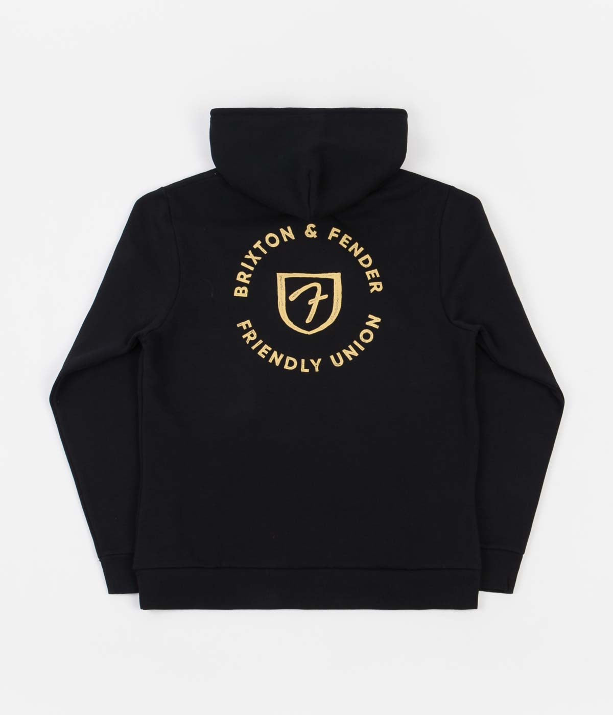 Brixton Fender Electric Black Hoodie - The Ultimate Seasonal Essential