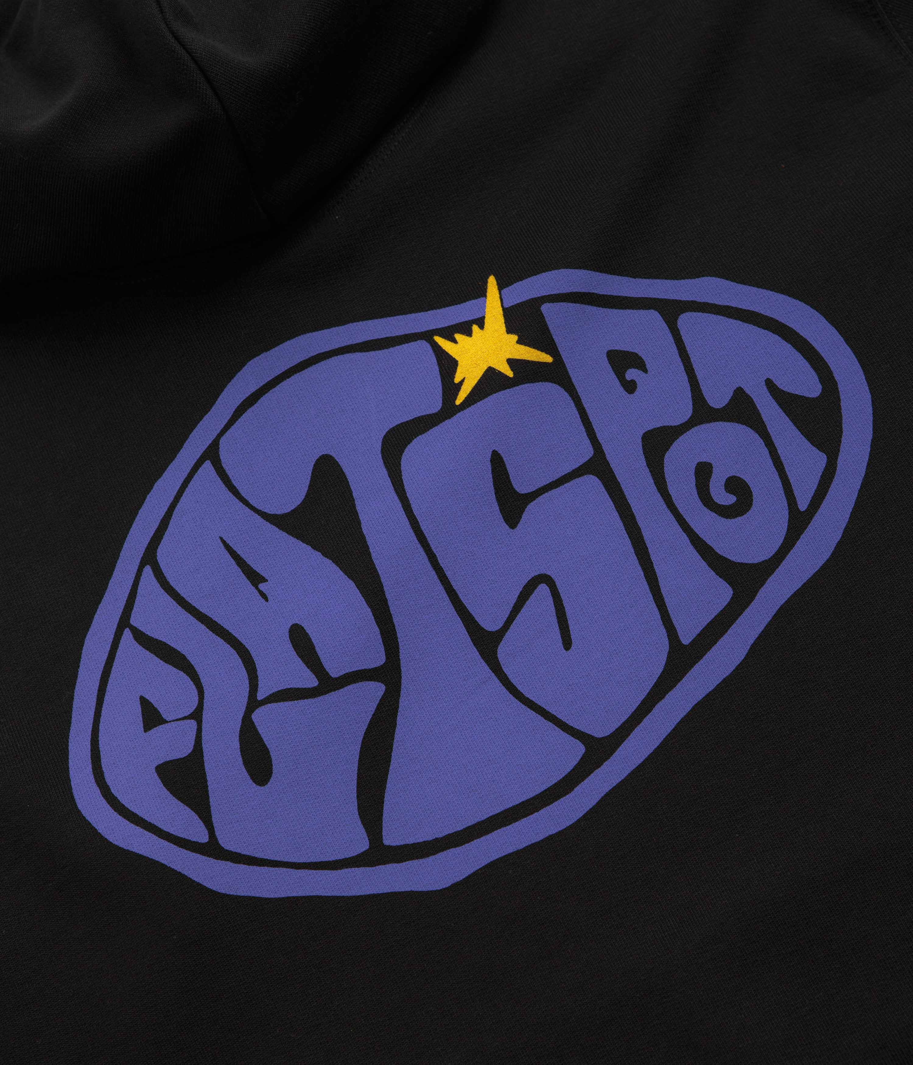 Stylish Black Flatspot Hole Hoodie - A Must-Have!